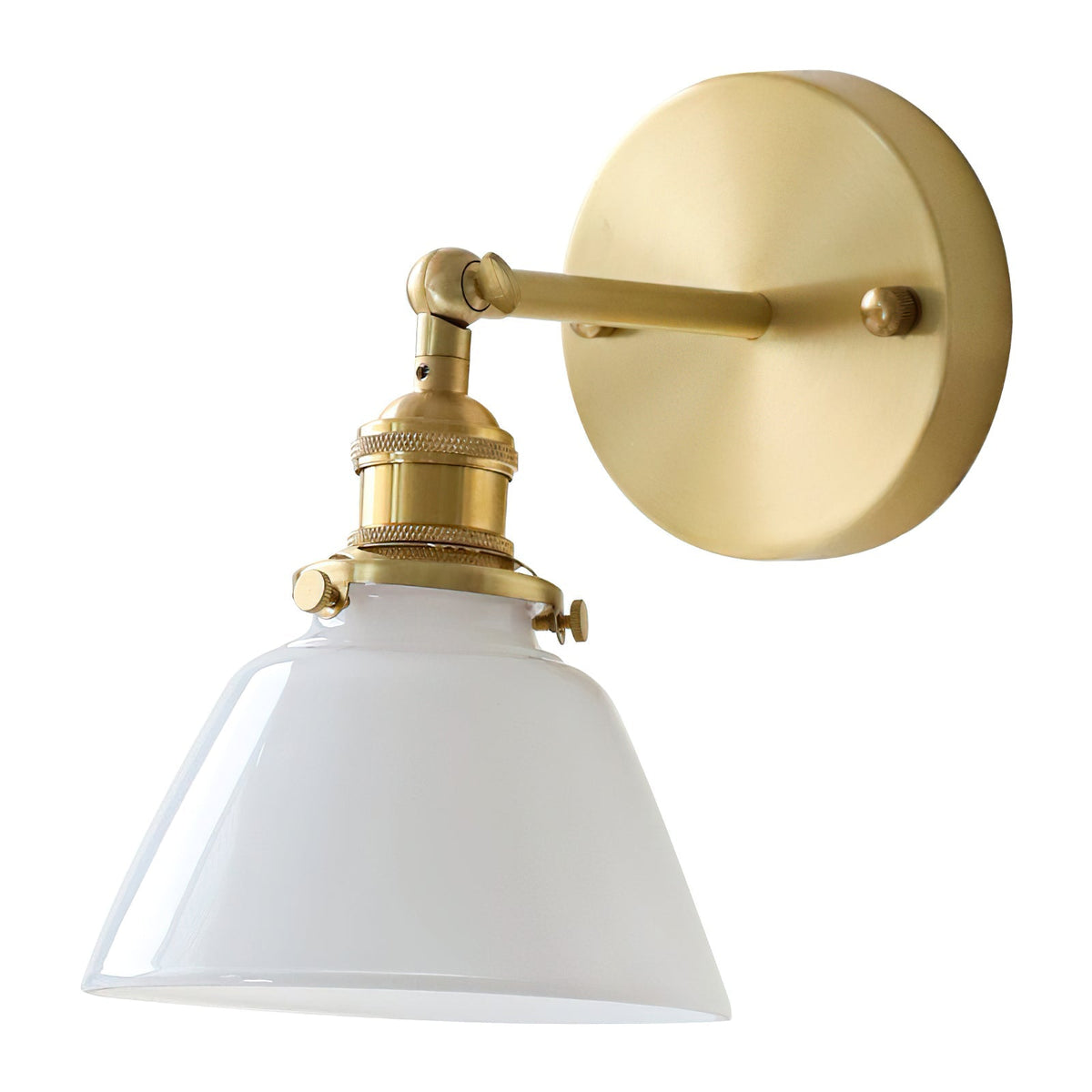 Product dimensions for Model B of the Portland Swivel Wall Sconce.