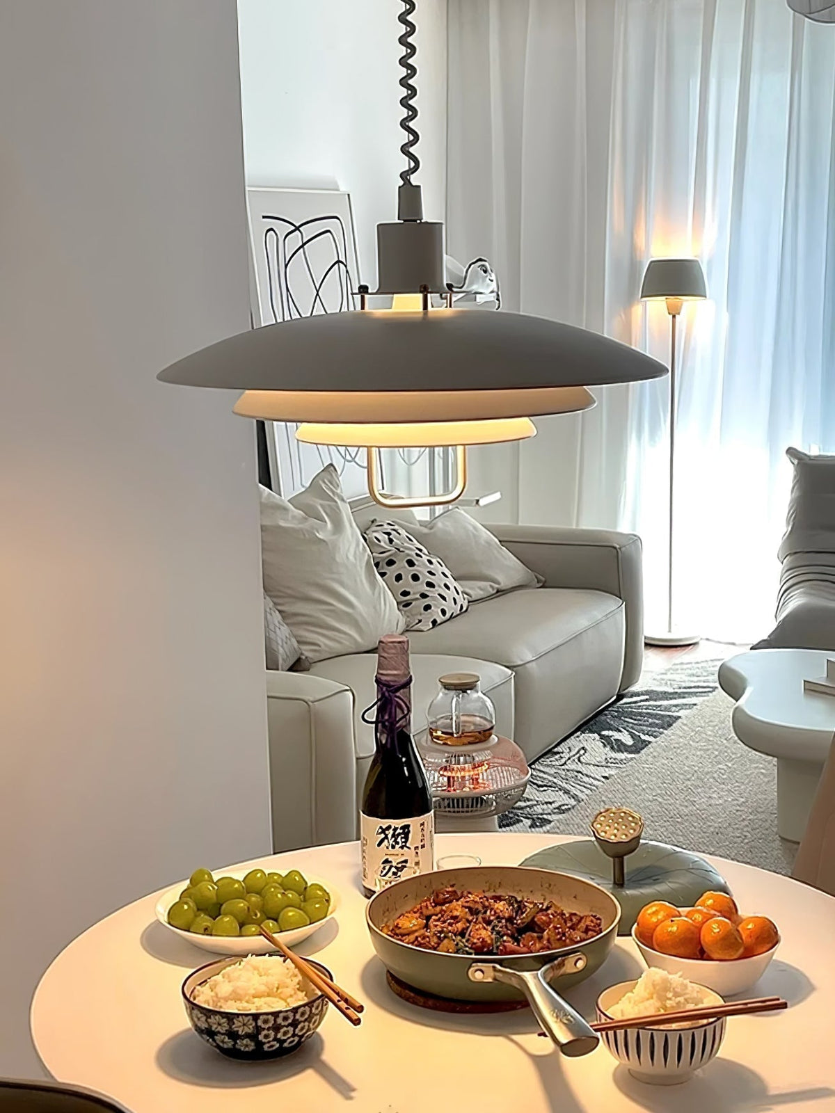 Arithra Aluminium Glamour Pendentif Lampe
