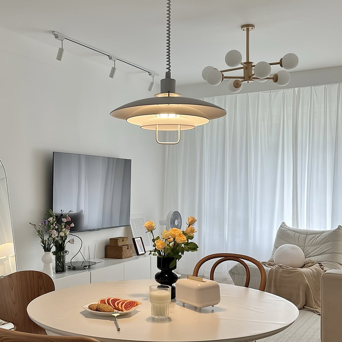Arithra Aluminium Glamour Pendentif Lampe