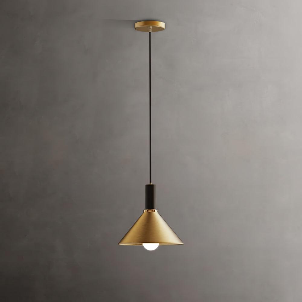 Quinael Suspension Conique en Laiton