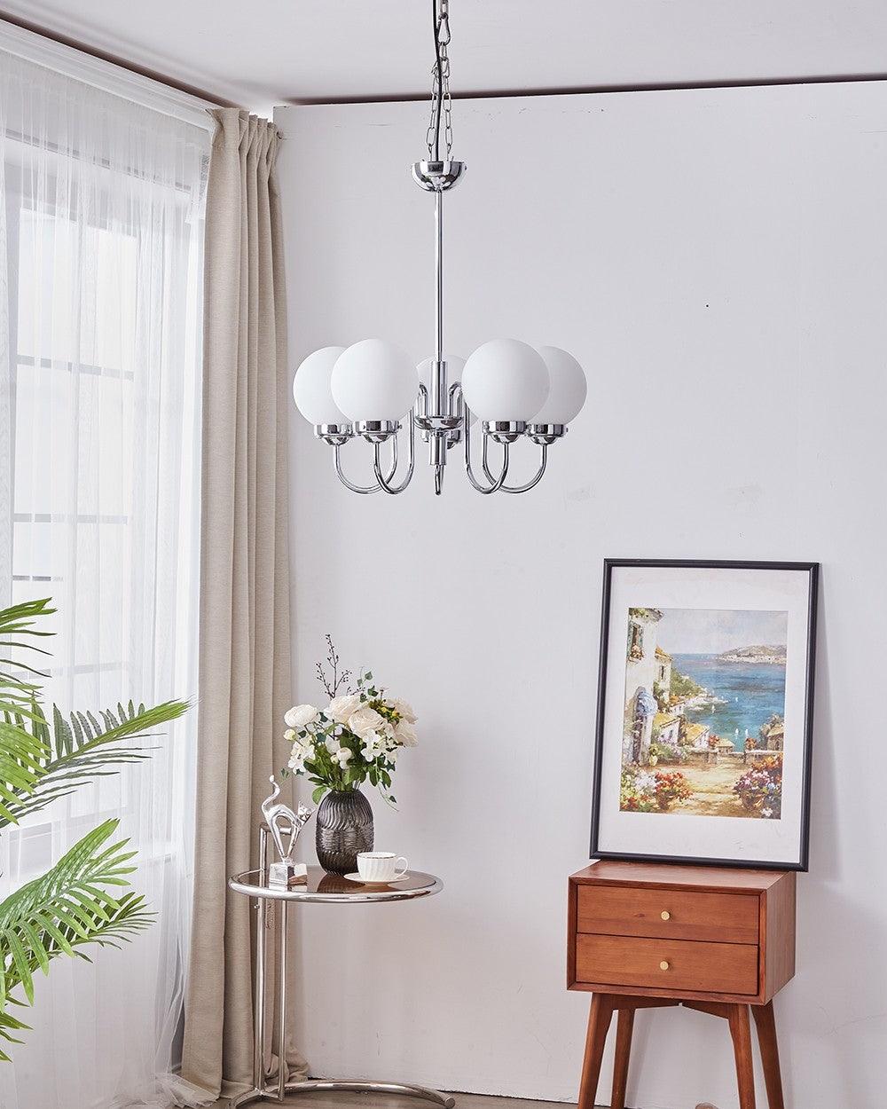 Sorenoris Lustre Globe Chrome