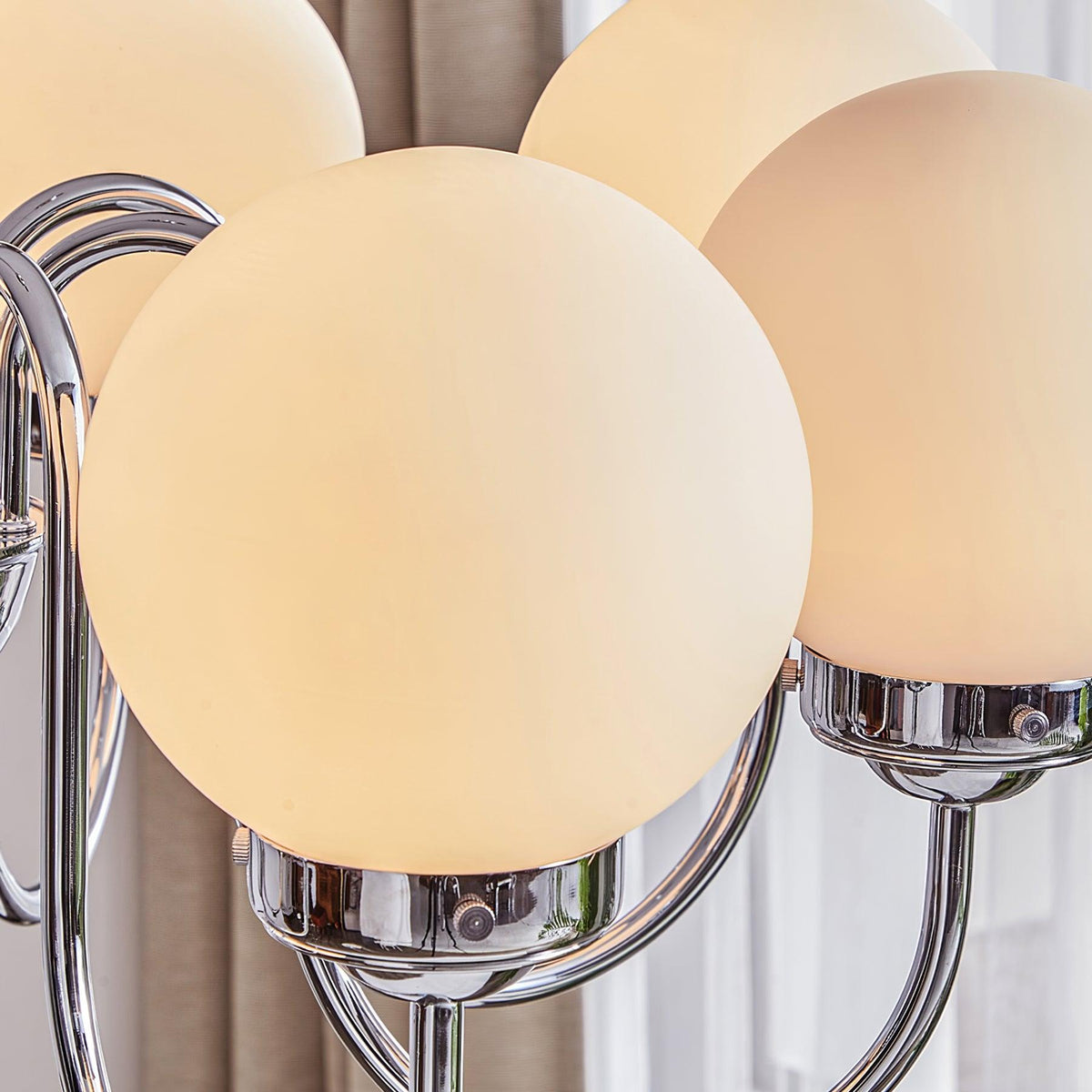 Sorenoris Lustre Globe Chrome