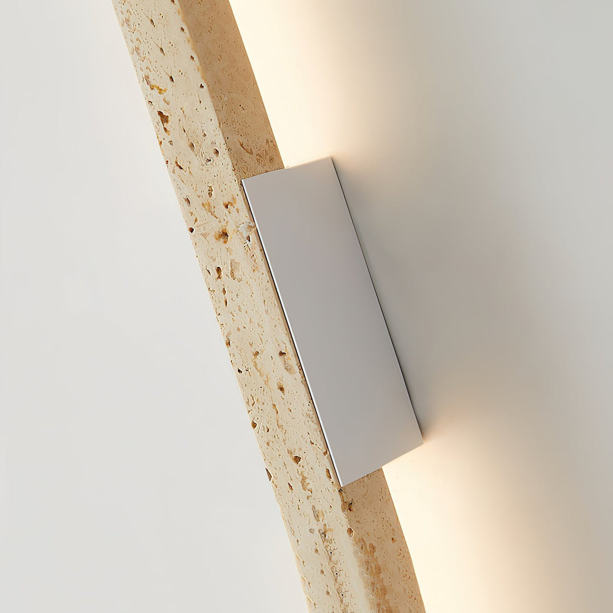Vivyna Applique Murale Minimaliste En Travertin