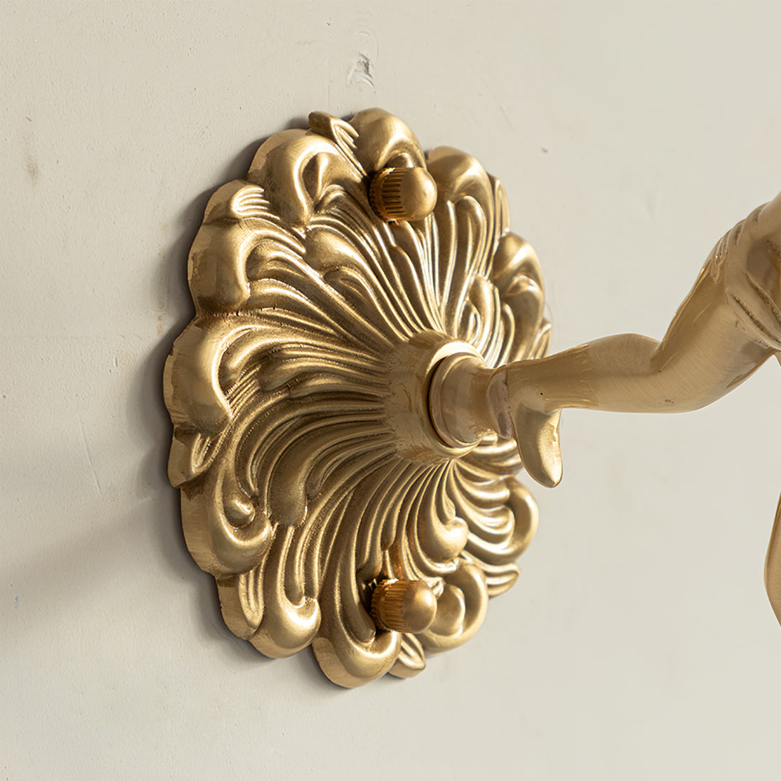 Arque Applique Murale Rose en Verre