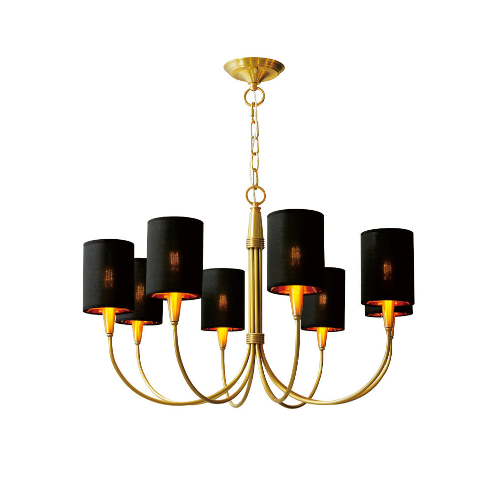 Armira Lustre Industriel Vintage En Tissu