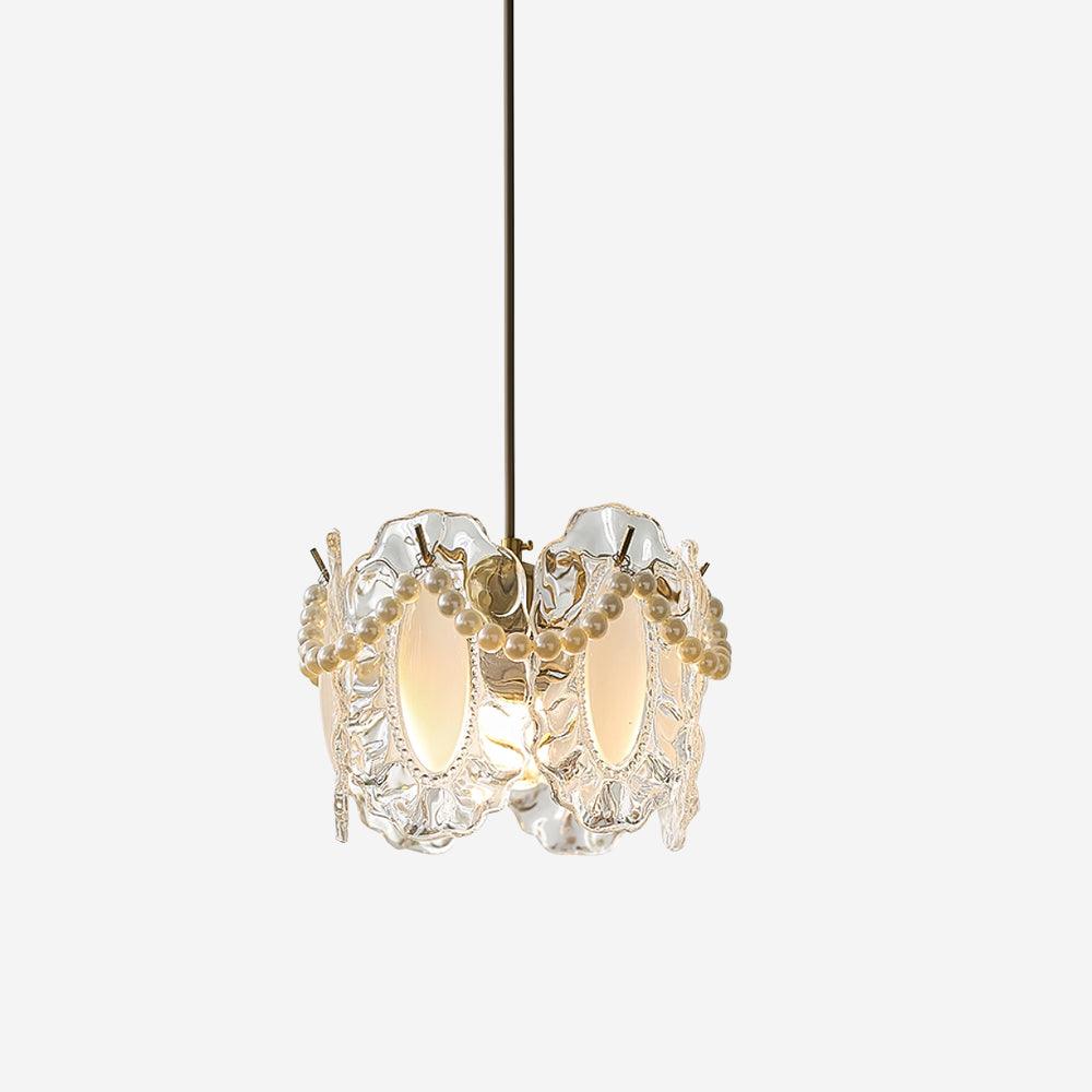 Elysia Glass Shade Pendant Light-Neutral Decor