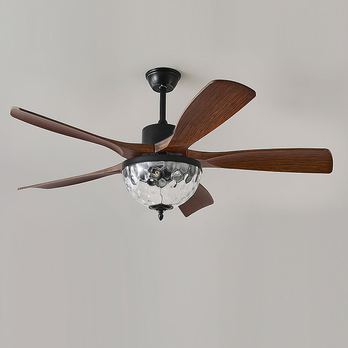 View from below the Radar Ceiling Fan Light.