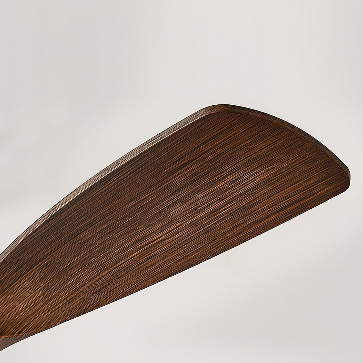 The Radar Ceiling Fan Light with a clear glass finish.