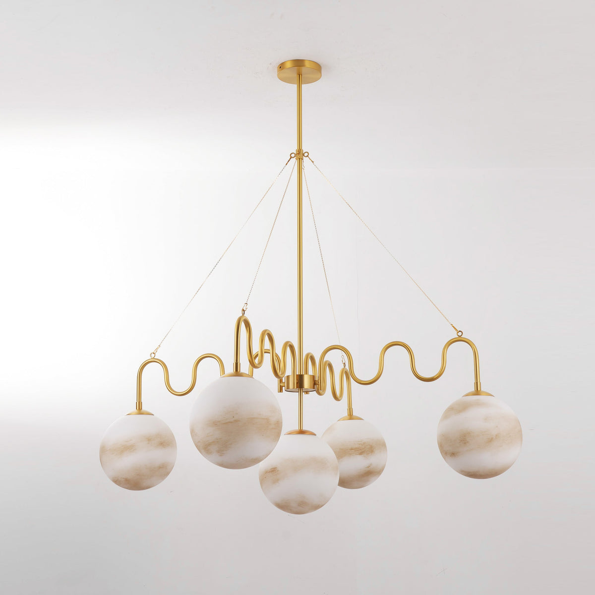 Eirinissa Lustre en Verre Équilibré