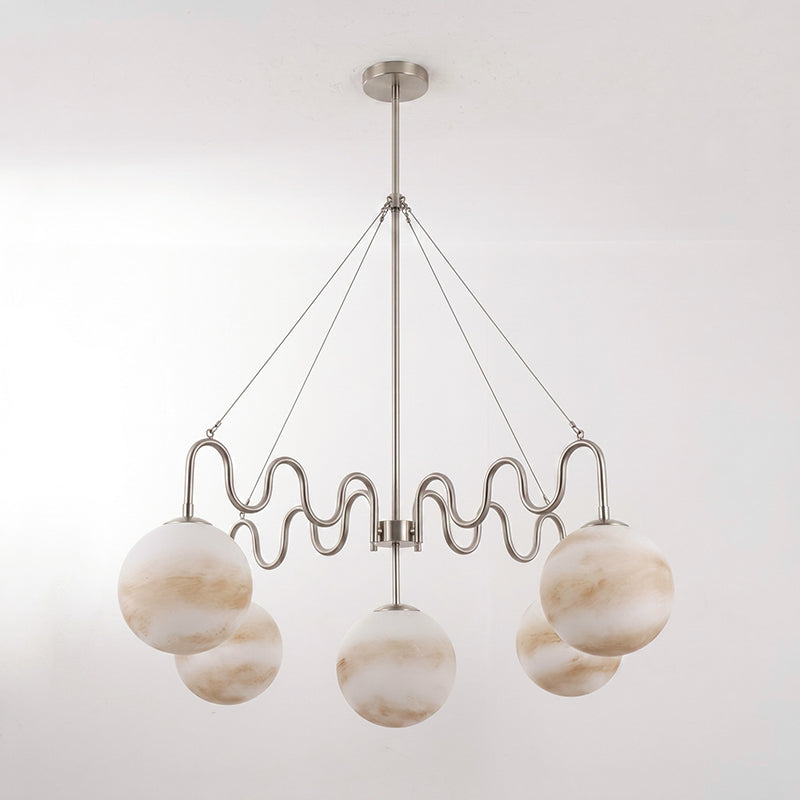 Eirinissa Lustre en Verre Équilibré