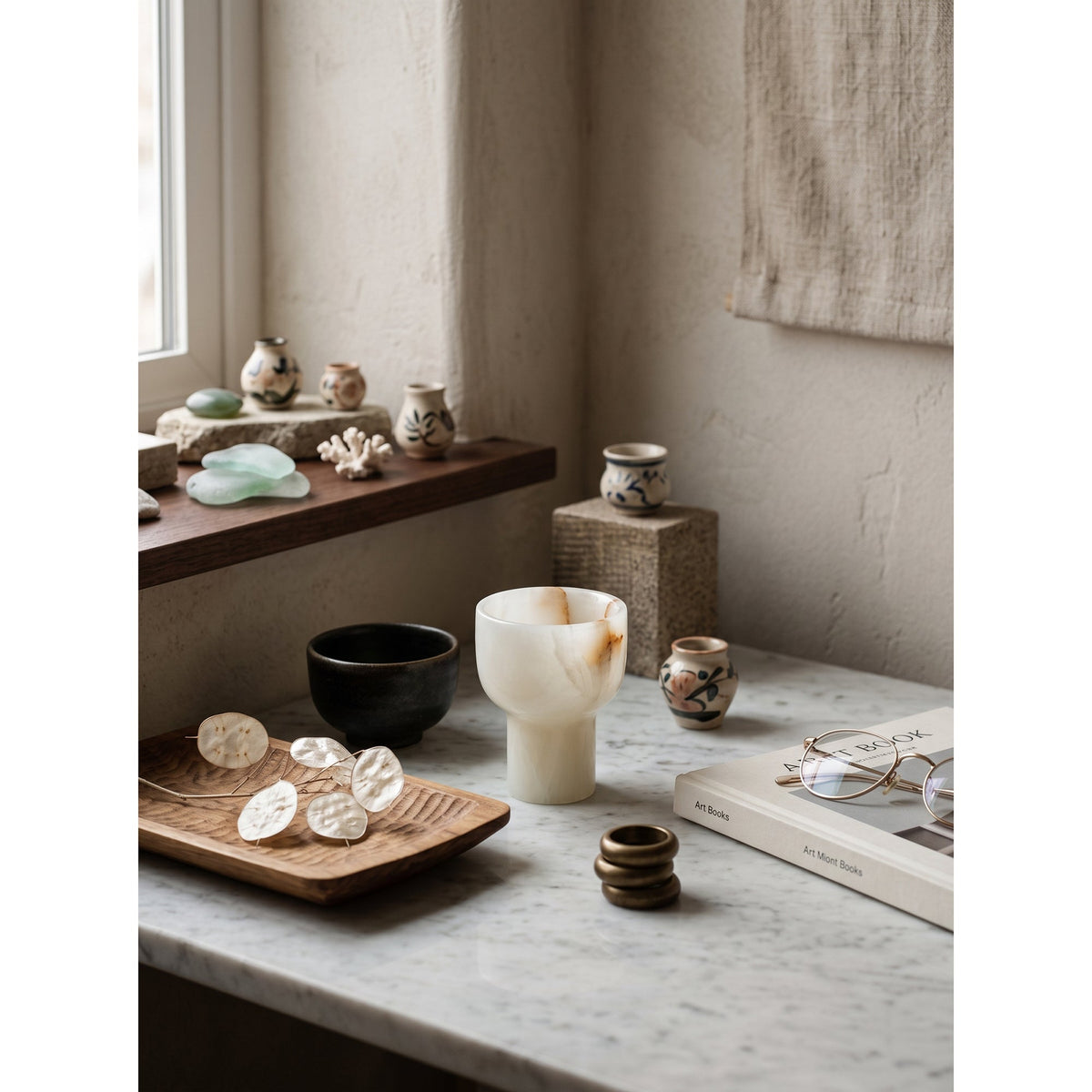 Isenleigh Photophore Gobelet En Onyx