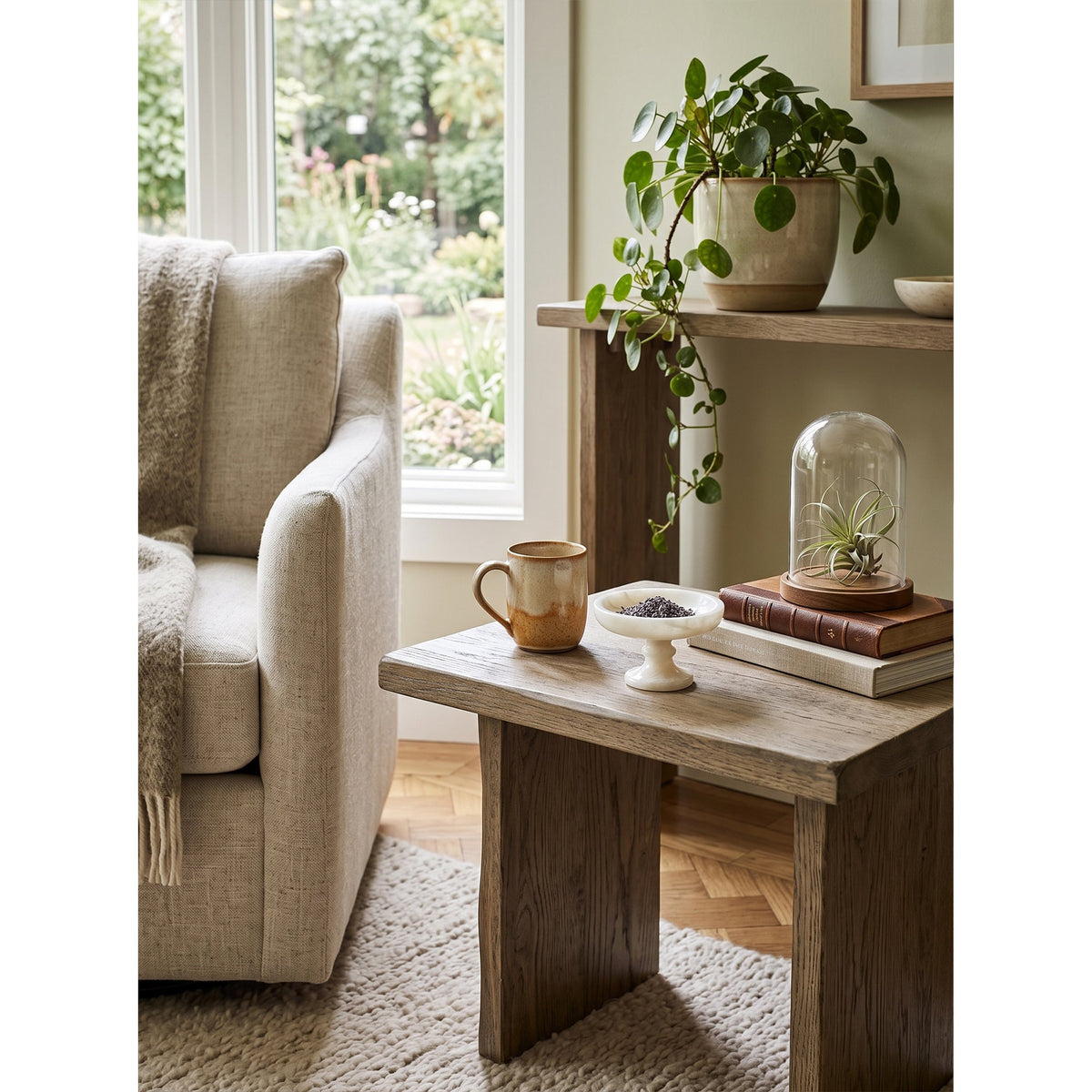 Henswick Coupe Sur Piédouche En Onyx Blanc