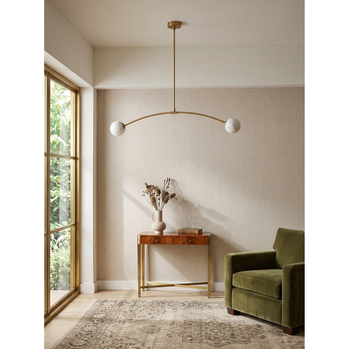 Lumisenne Suspension en albâtre