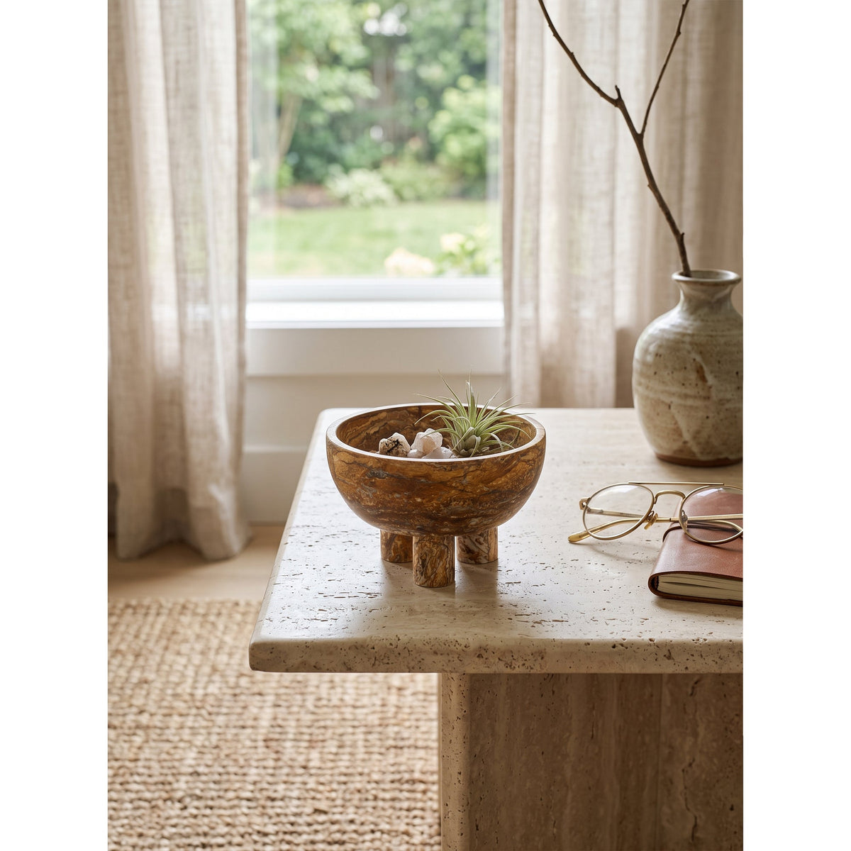 Graftmere Coupe Sur Pied En Marbre