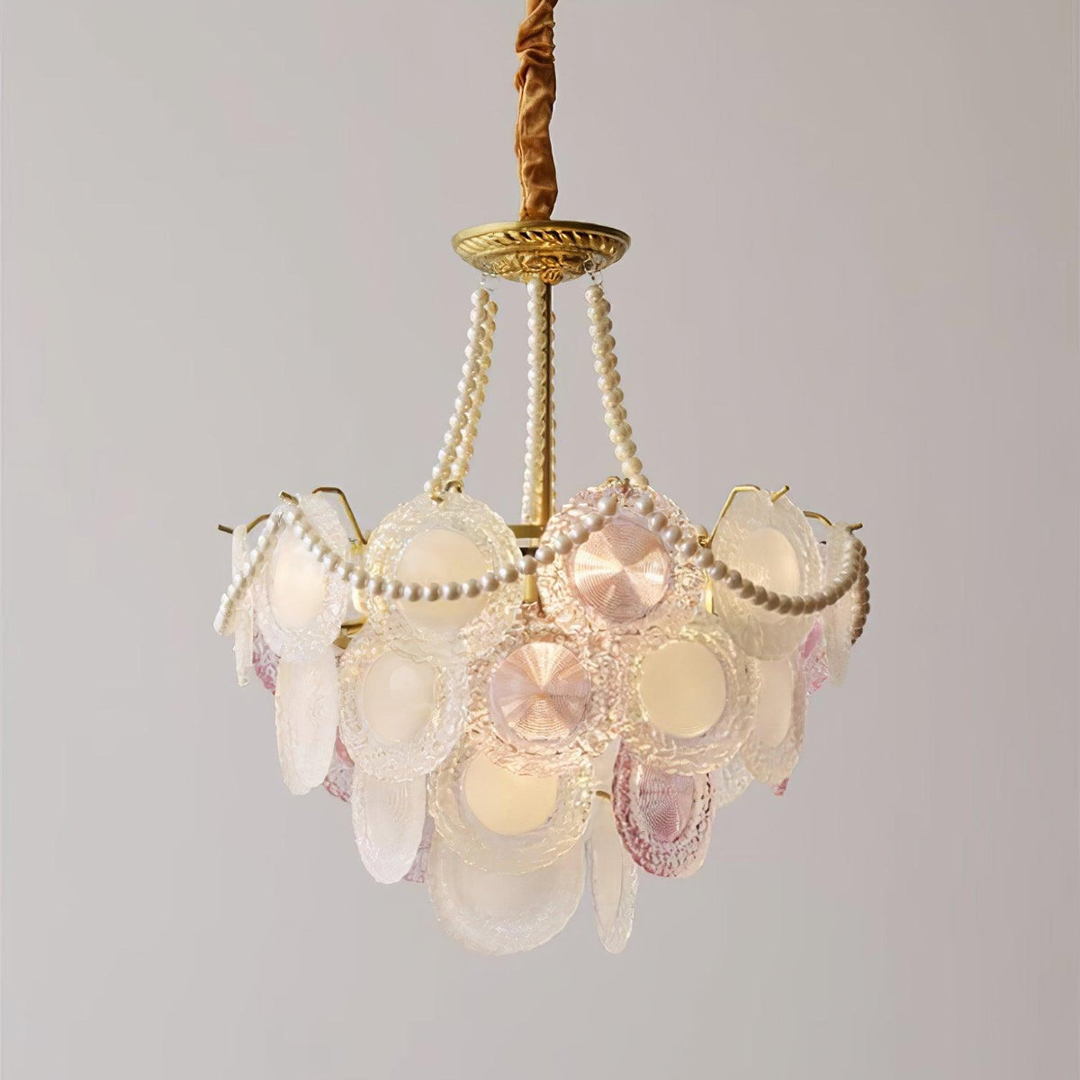 Morona Lustre Disque de Verre Superposé Ludique
