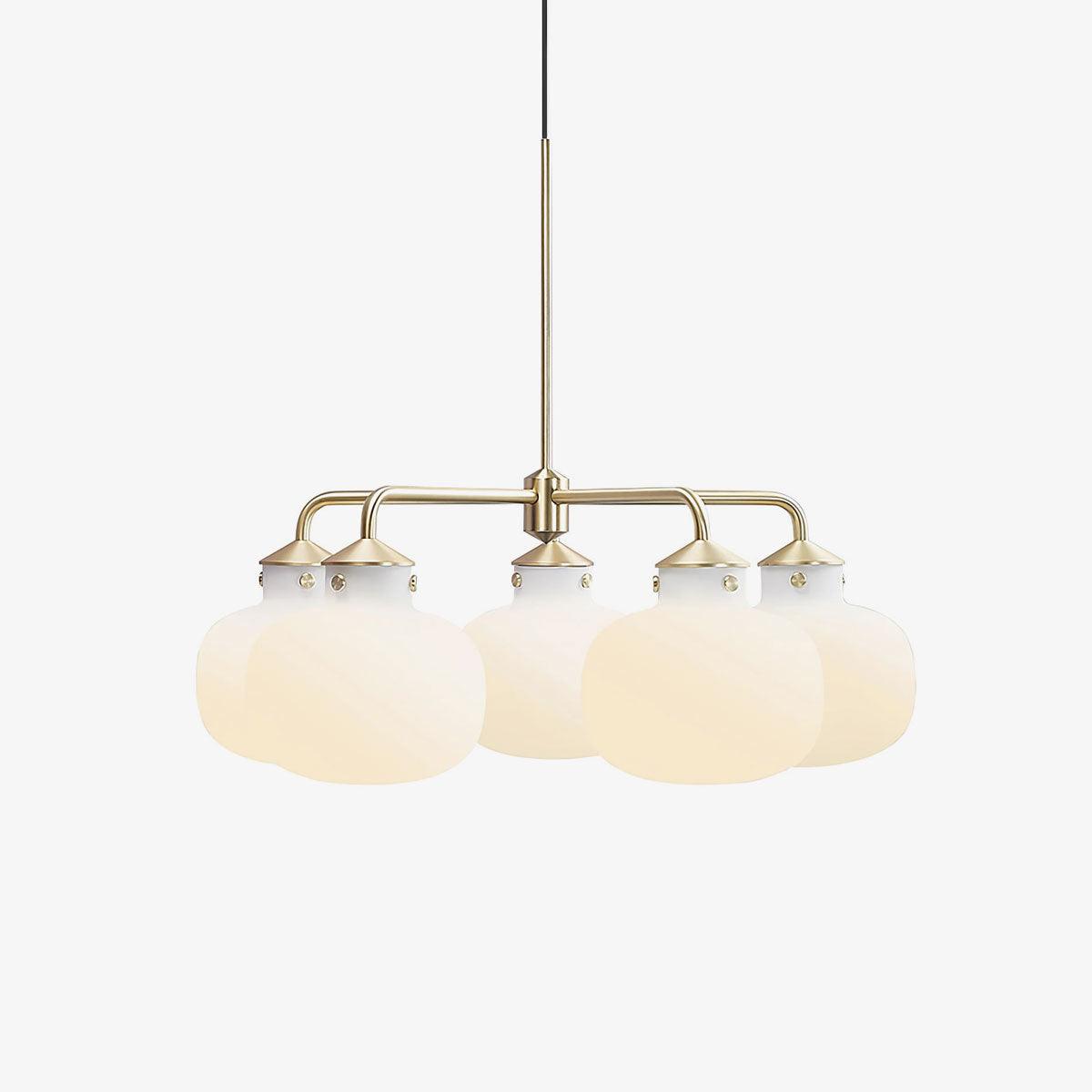 Halo Suspension Contemporaine en Verre