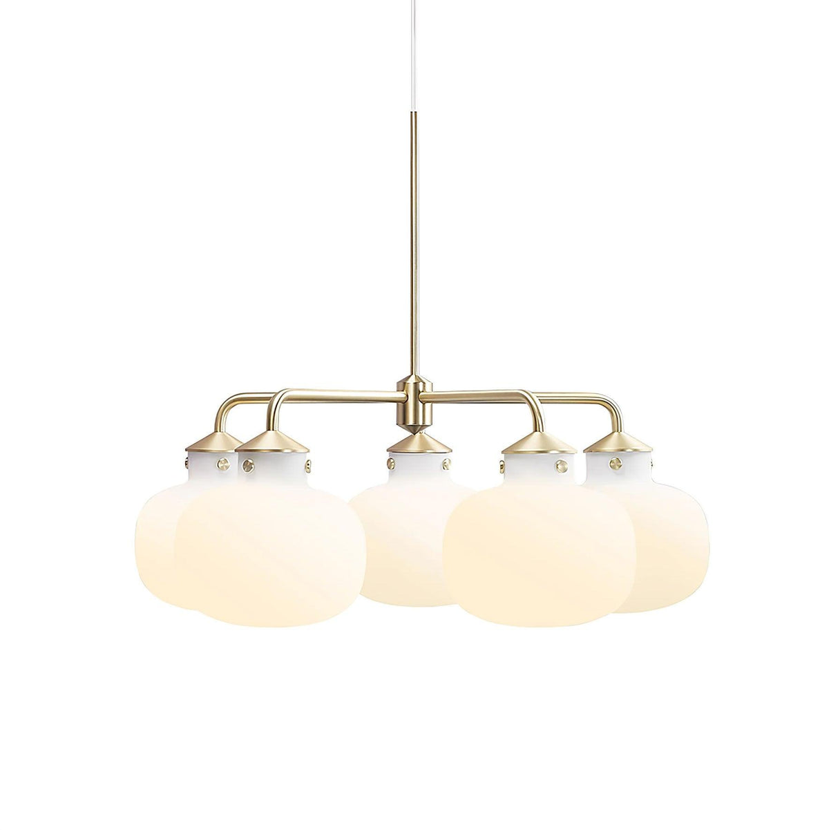 Halo Suspension Contemporaine en Verre