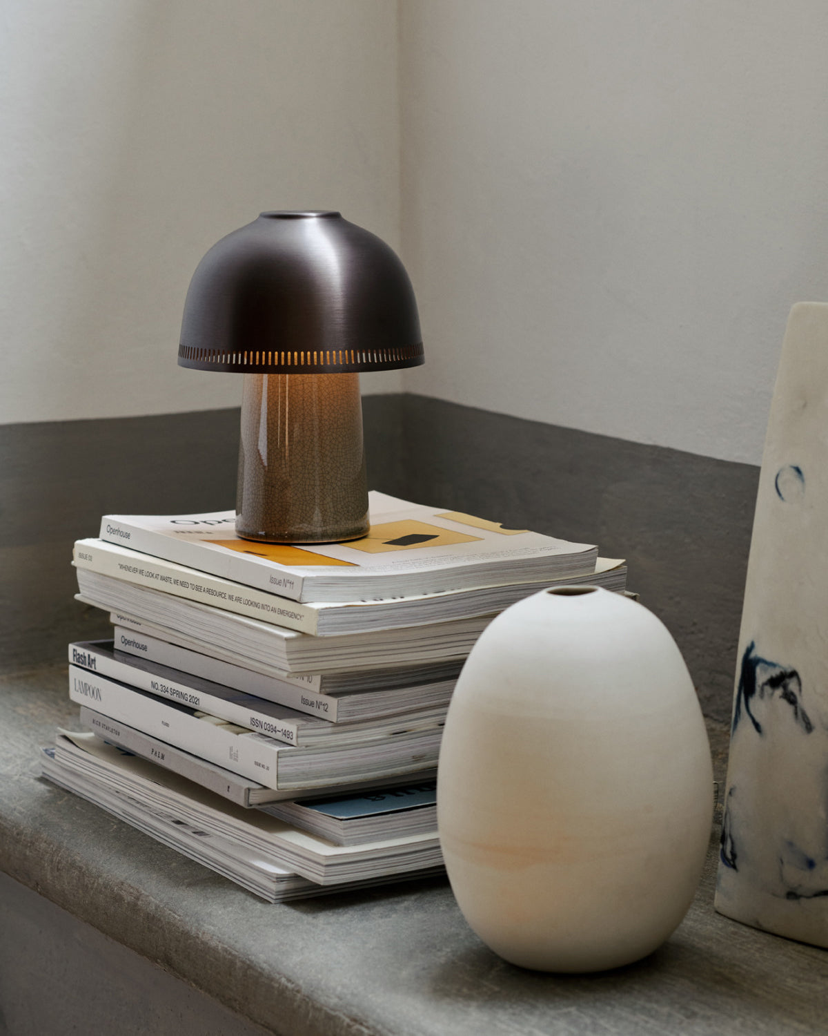 Raku Lampe de Table