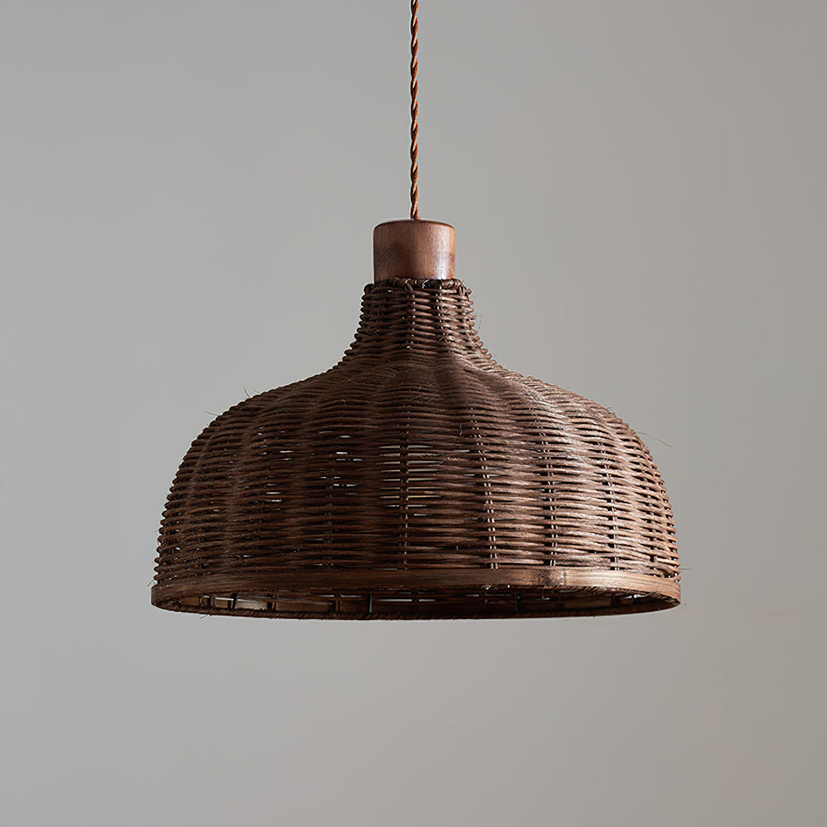 Side profile of the Rasa Pendant Light, Model B.