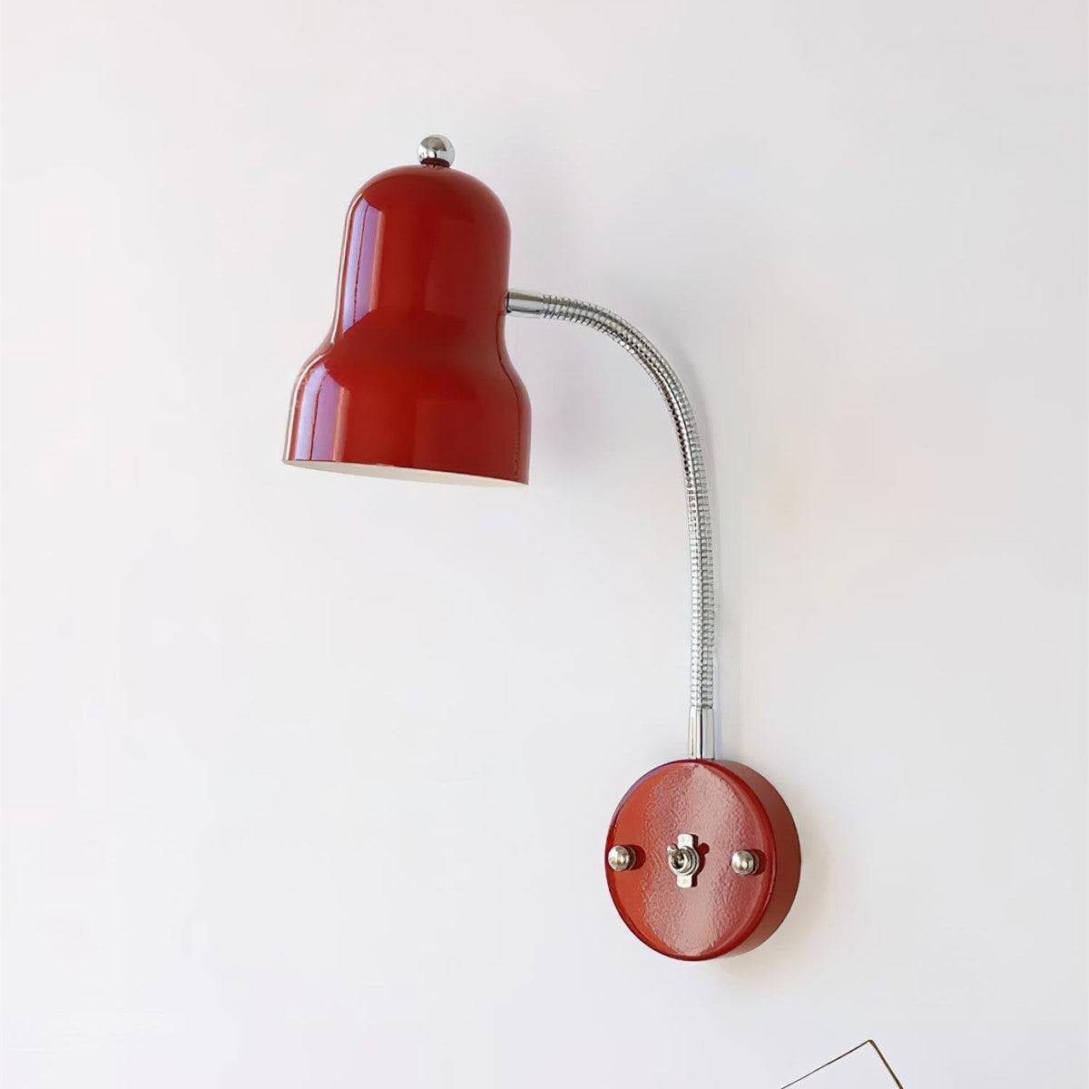 Feylo Red Wall Lamp-Neutral Decor