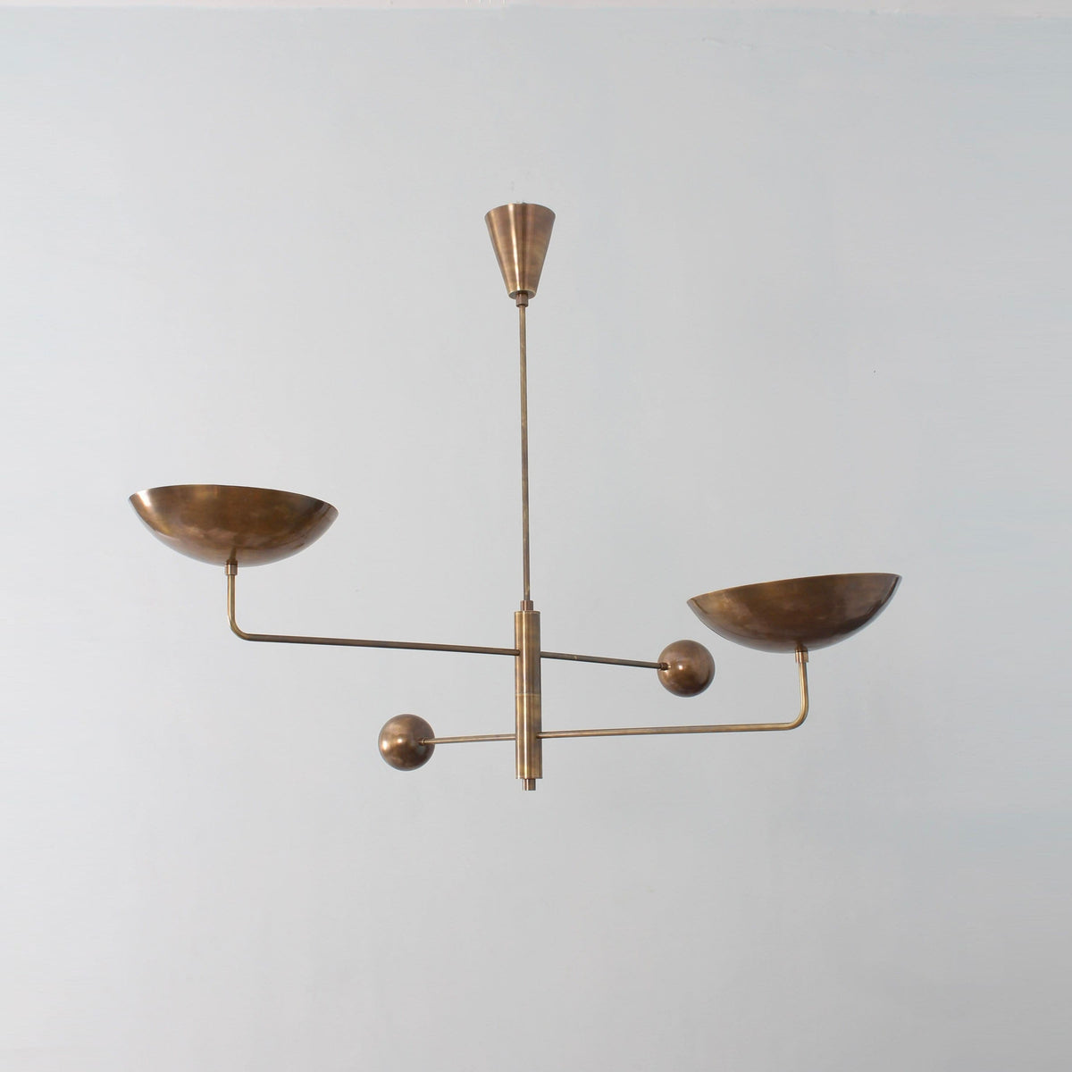 Stella Lustre Sculptural Industriel