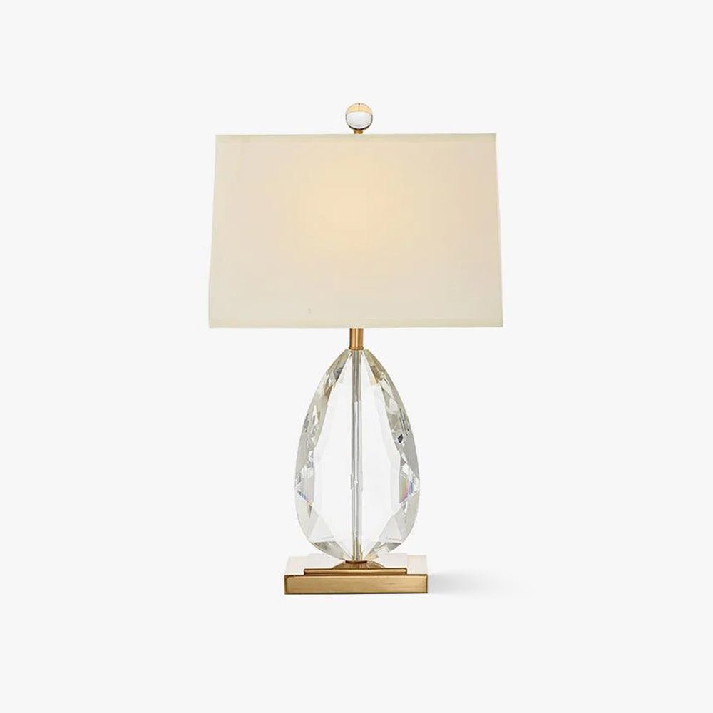 Ulliryre Lampe de Bureau en Cristal Luxe