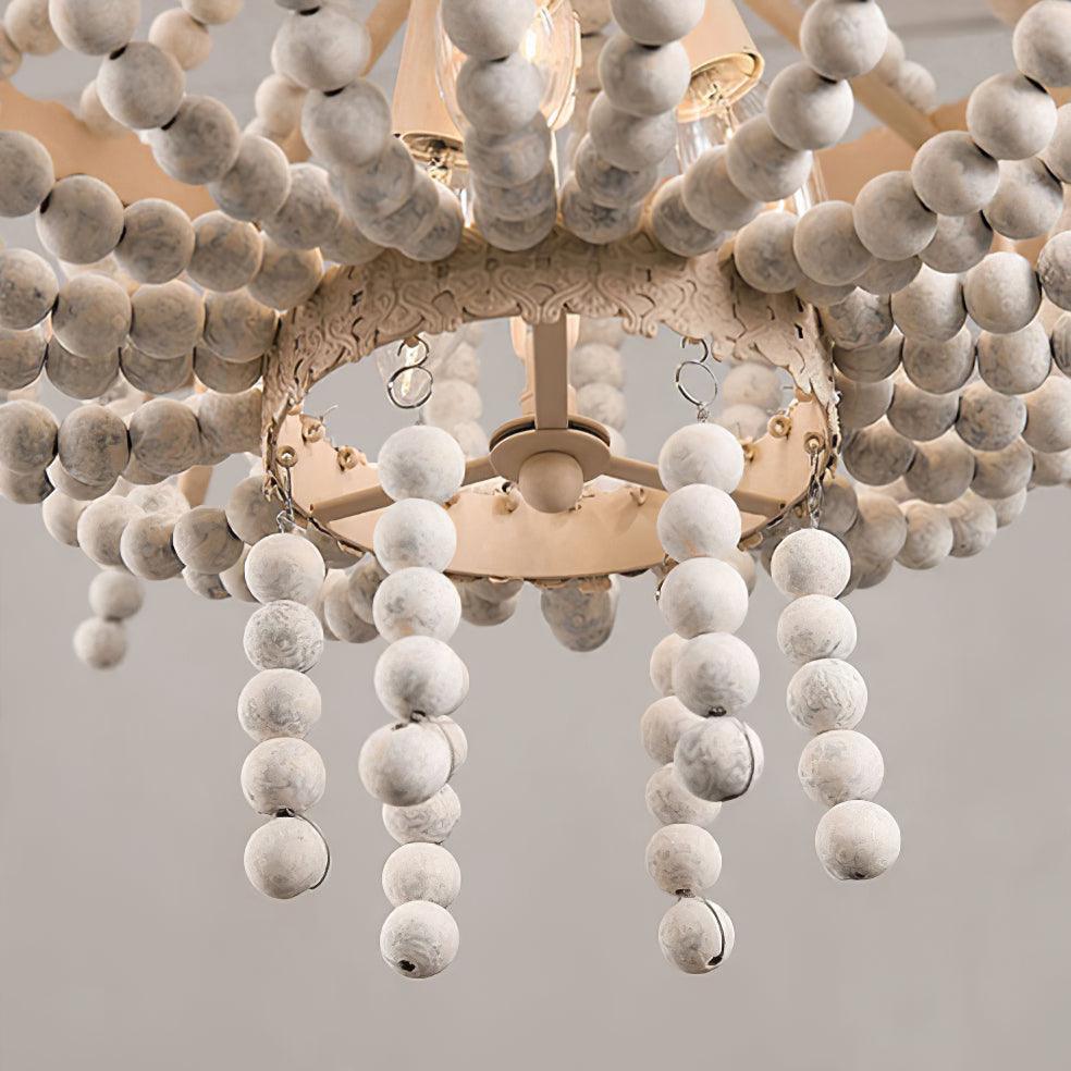 Serista Lustre En Bois de Luxe