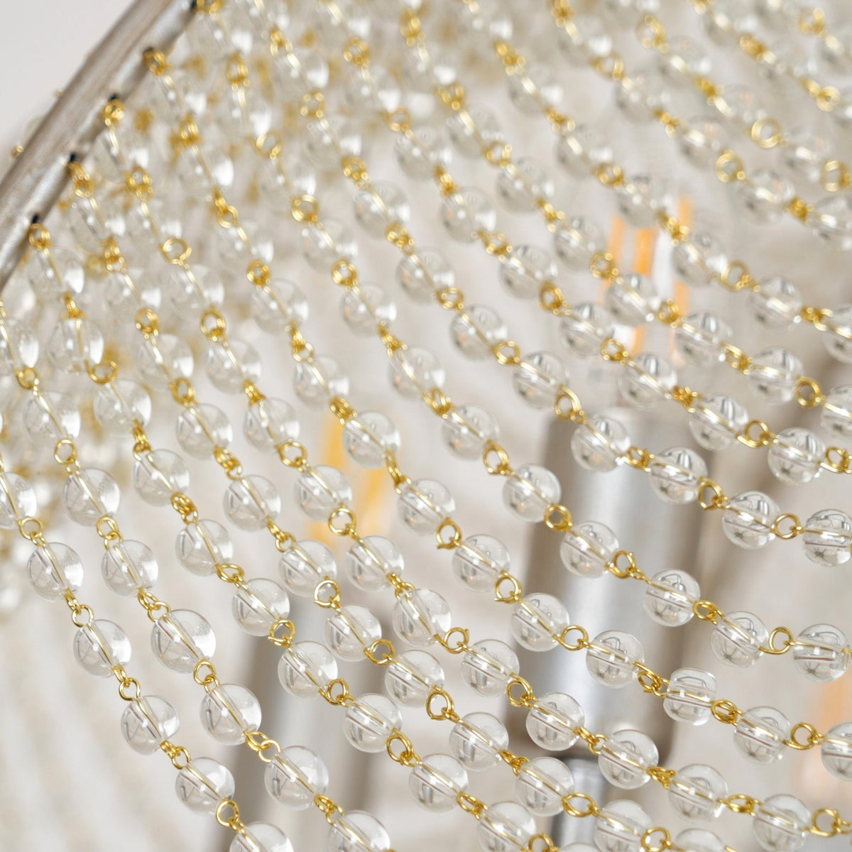 Ulsilus Lustre Cristal Perles Élégance
