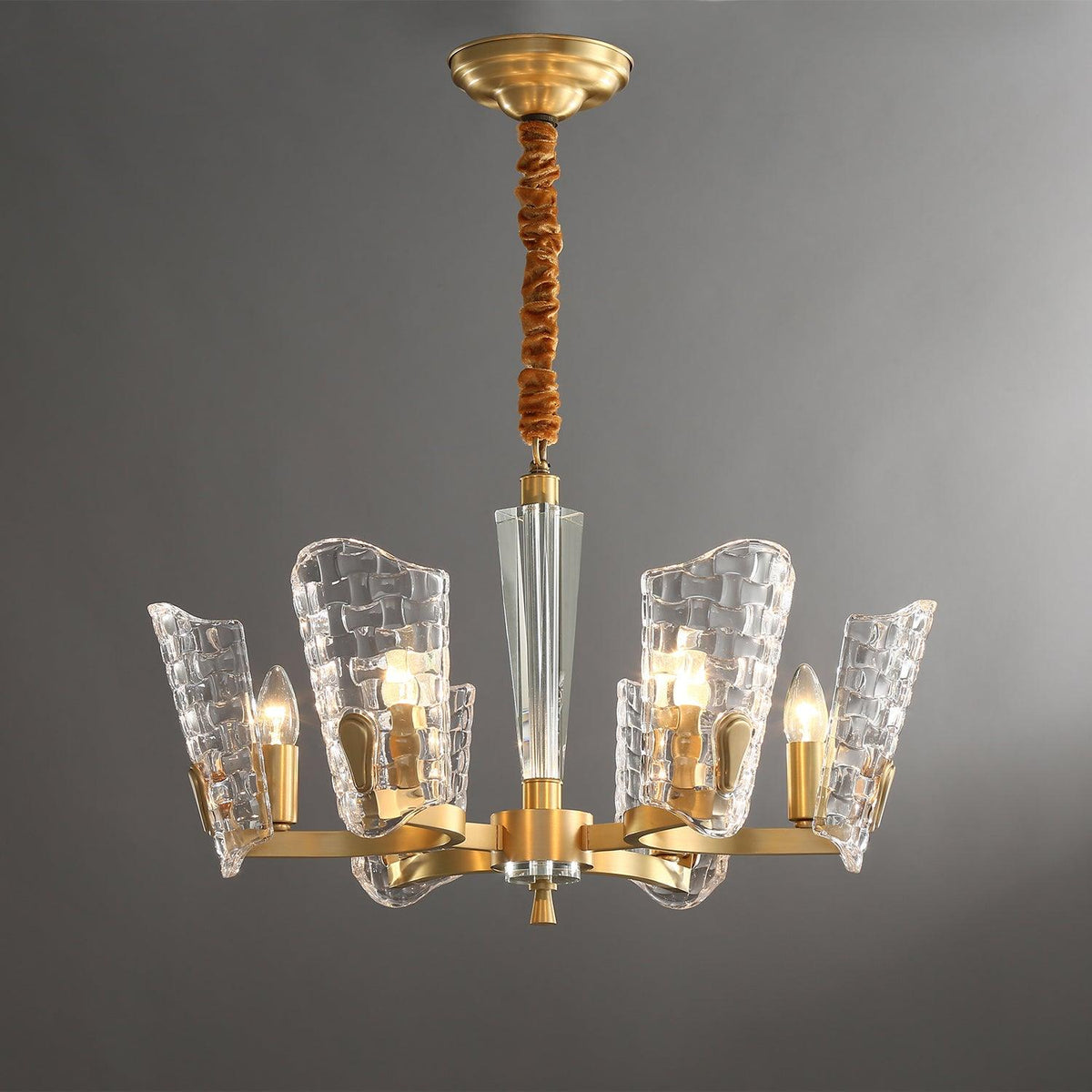 Radiant Lustre de Luxe en Laiton