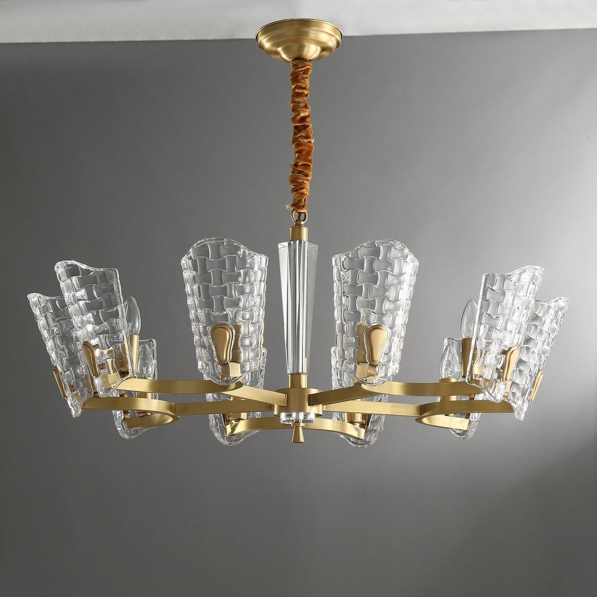 Radiant Lustre de Luxe en Laiton