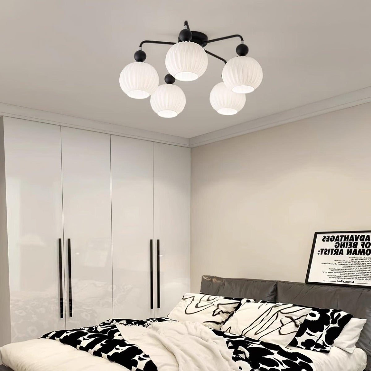 Viphaan Lampe Plafonnier en Céramique Nordique