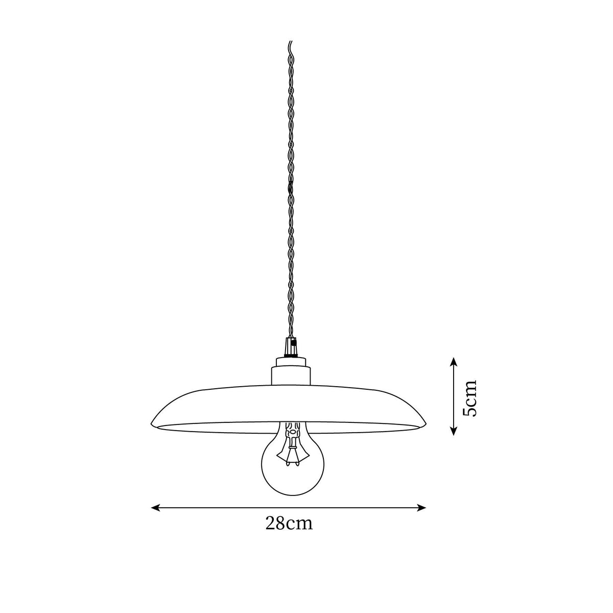 Edolin Vintage Pendant Lamp-Neutral Decor