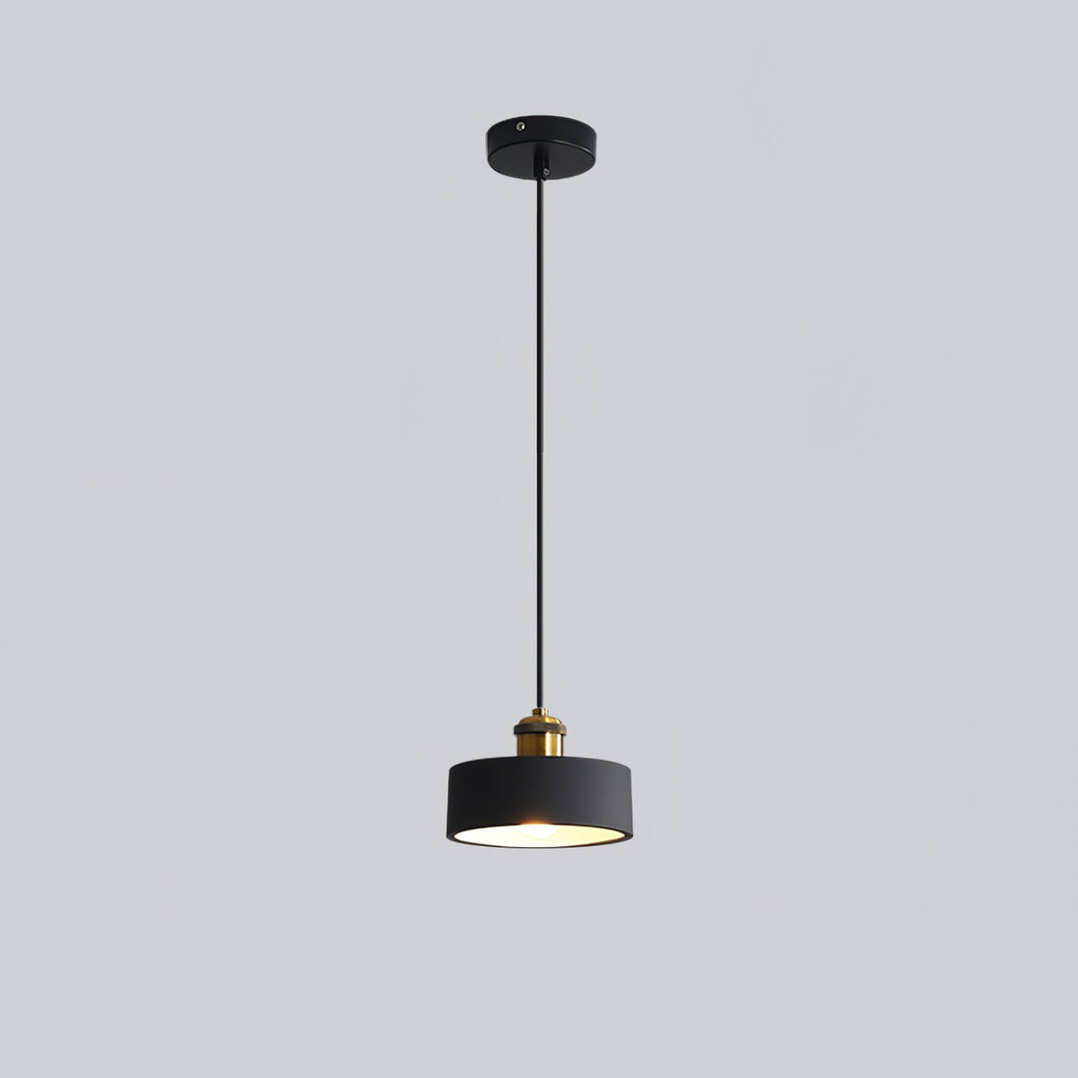 Trio Lampe Suspendue Industrielle en Résine