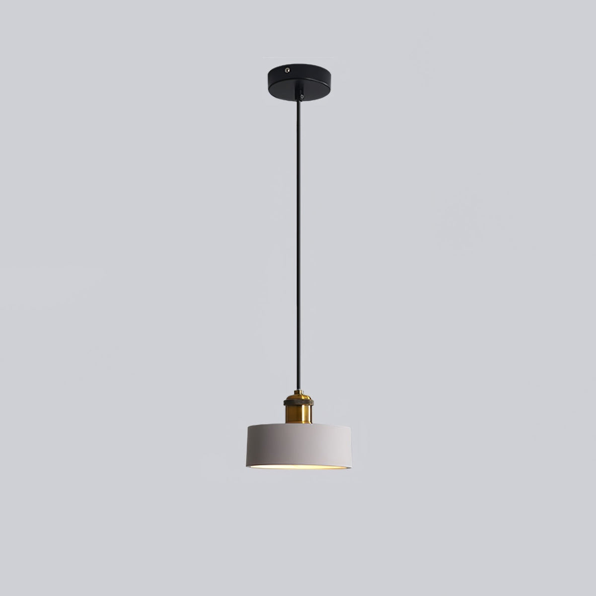 Trio Lampe Suspendue Industrielle en Résine
