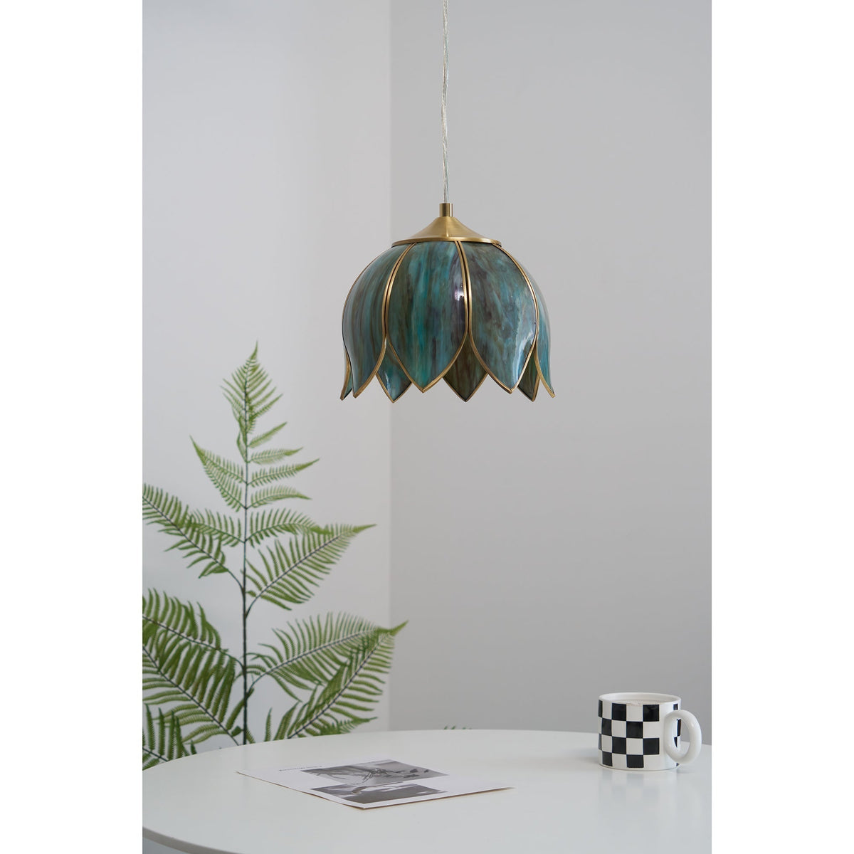 Eraeora Suspension Rétro Vintage Métal Verre