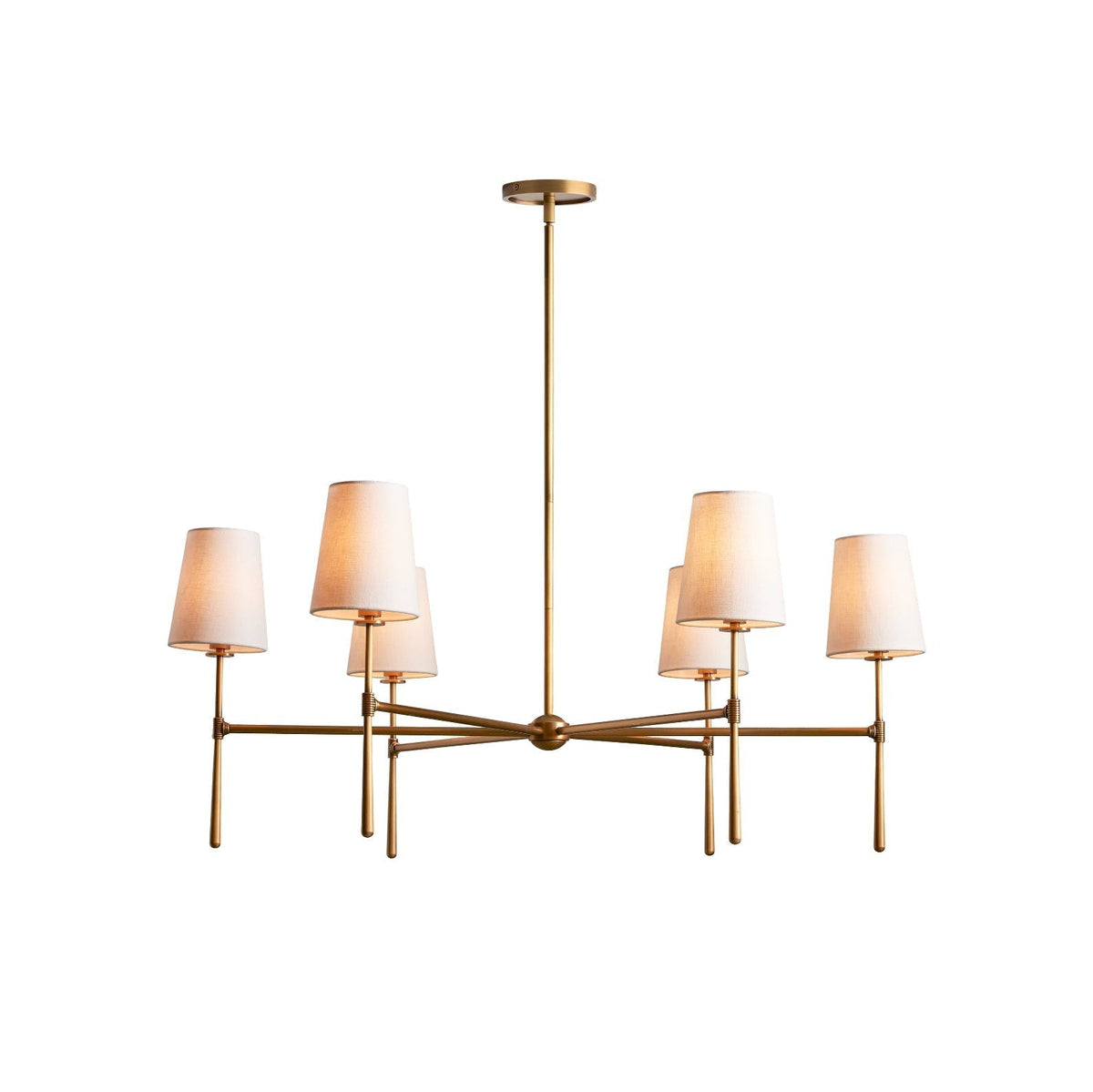 Valea Lustre à 4/6 Têtes Style Mid-Century