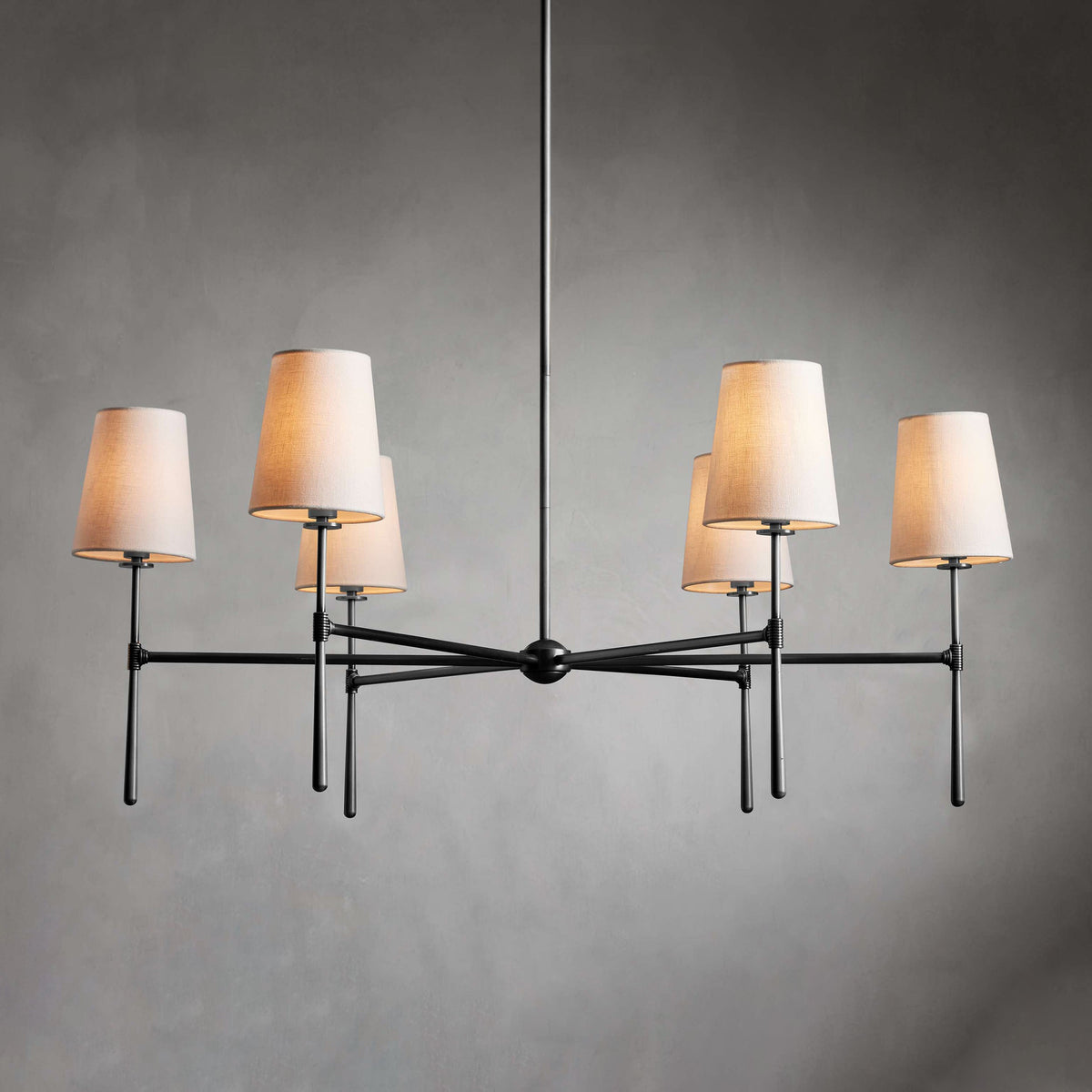 Valea Lustre à 4/6 Têtes Style Mid-Century