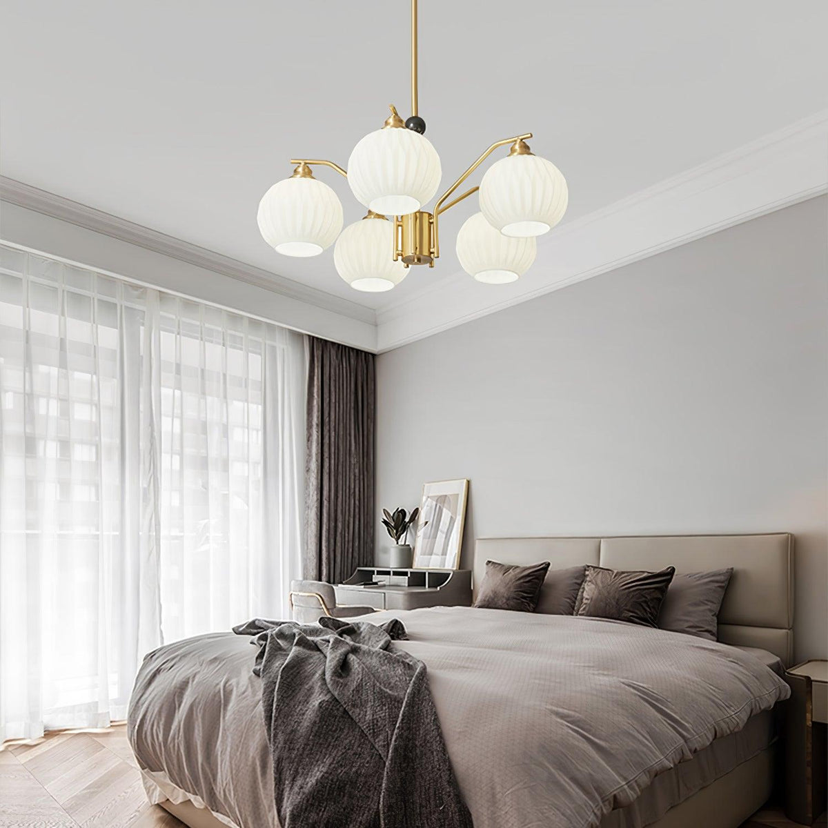 Serene Luxueux Laiton Lustre