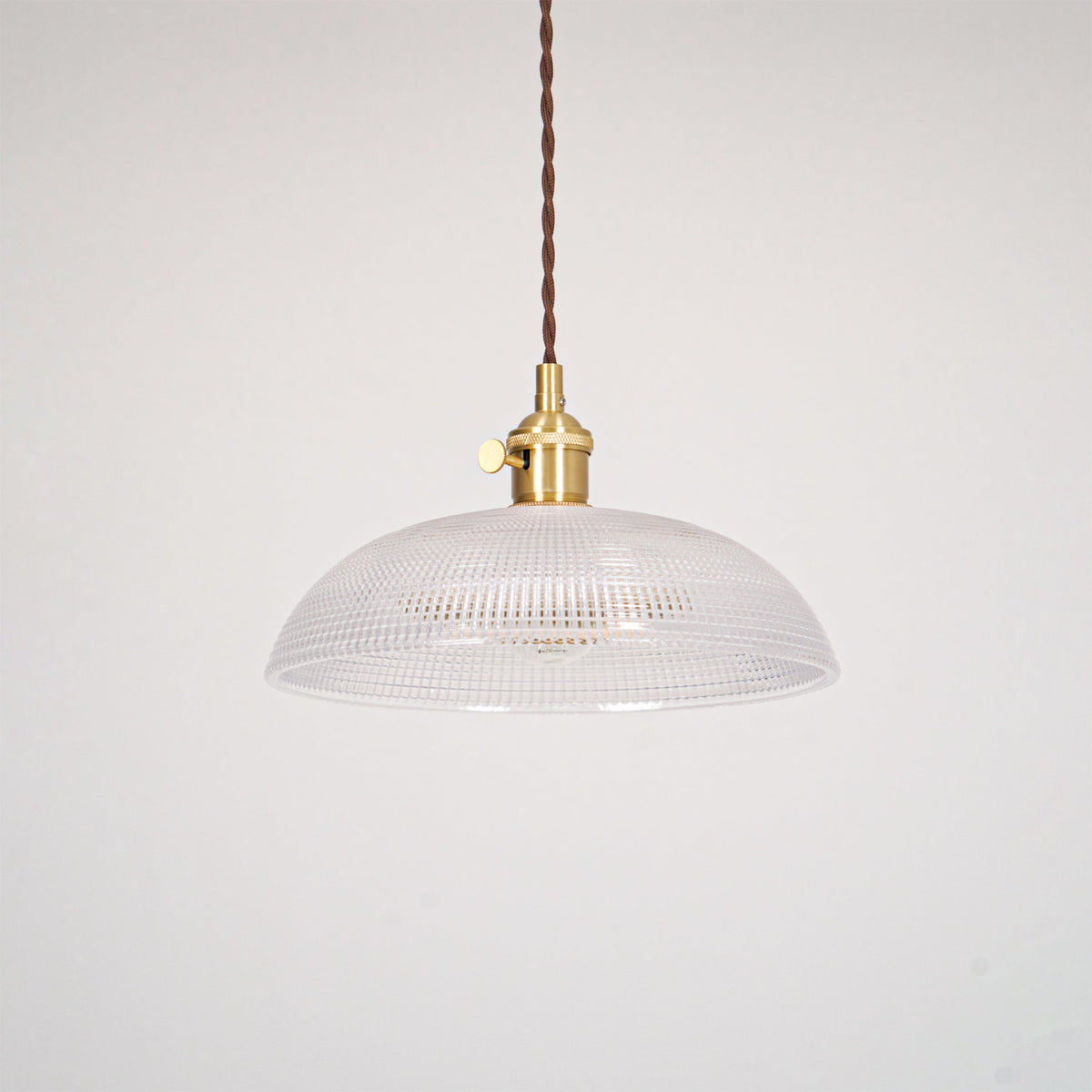 Calyra Suspension en Laiton et Verre
