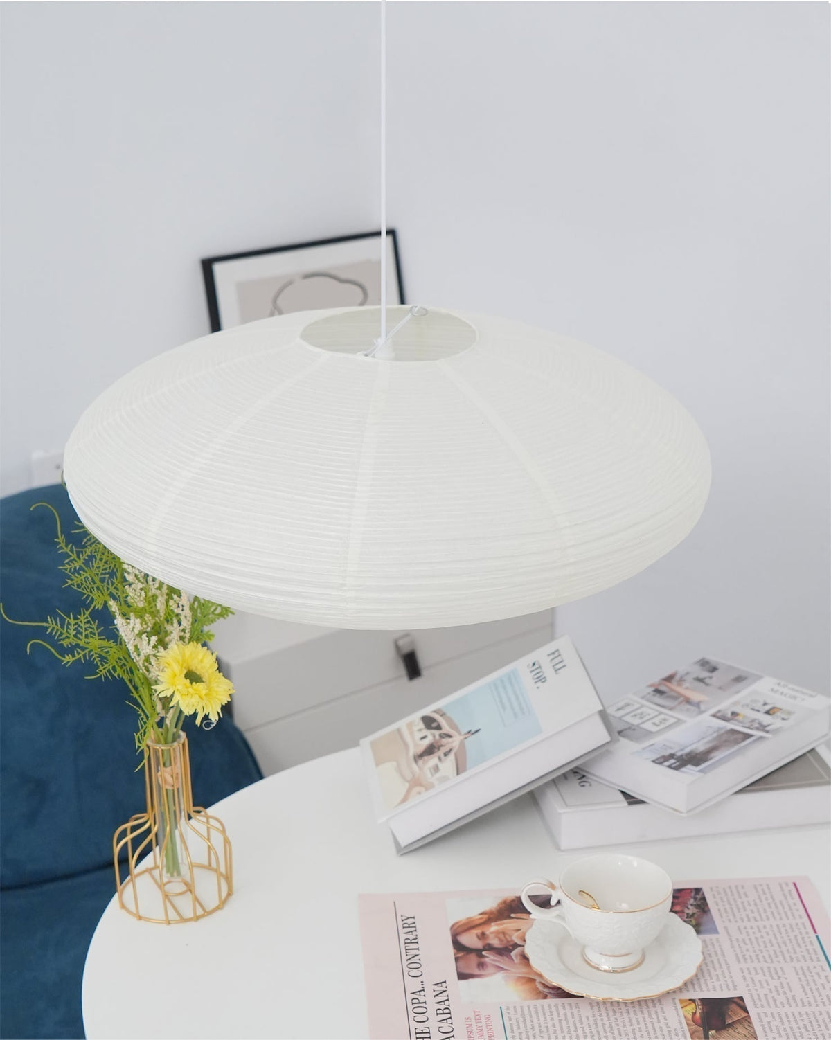 Arixy Suspension en Papier Washi 15A-Cielum