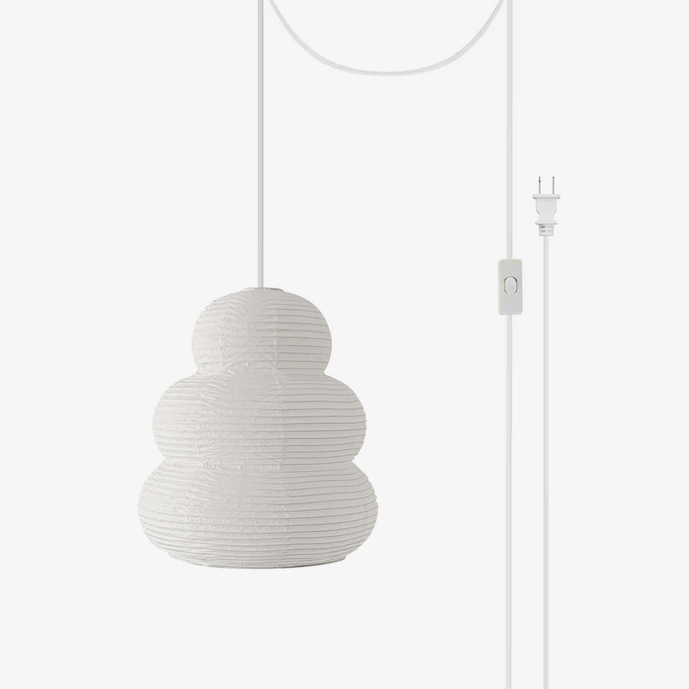Alvalis Suspension Lumineuse Moderne en Papier