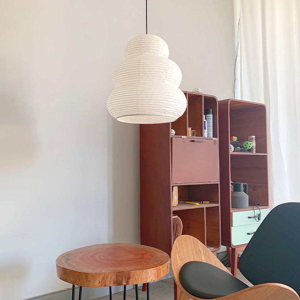 Alvalis Suspension Lumineuse Moderne en Papier