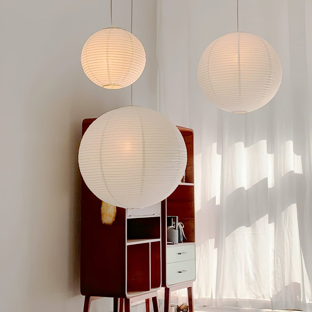 Astel Suspension Lampe Lanternes en Papier-Cielum
