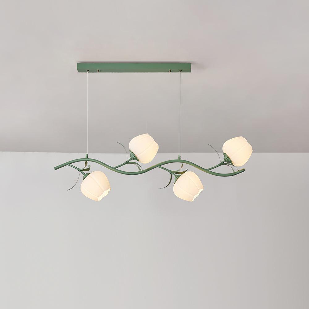 Valilia Lustre en Verre Floral