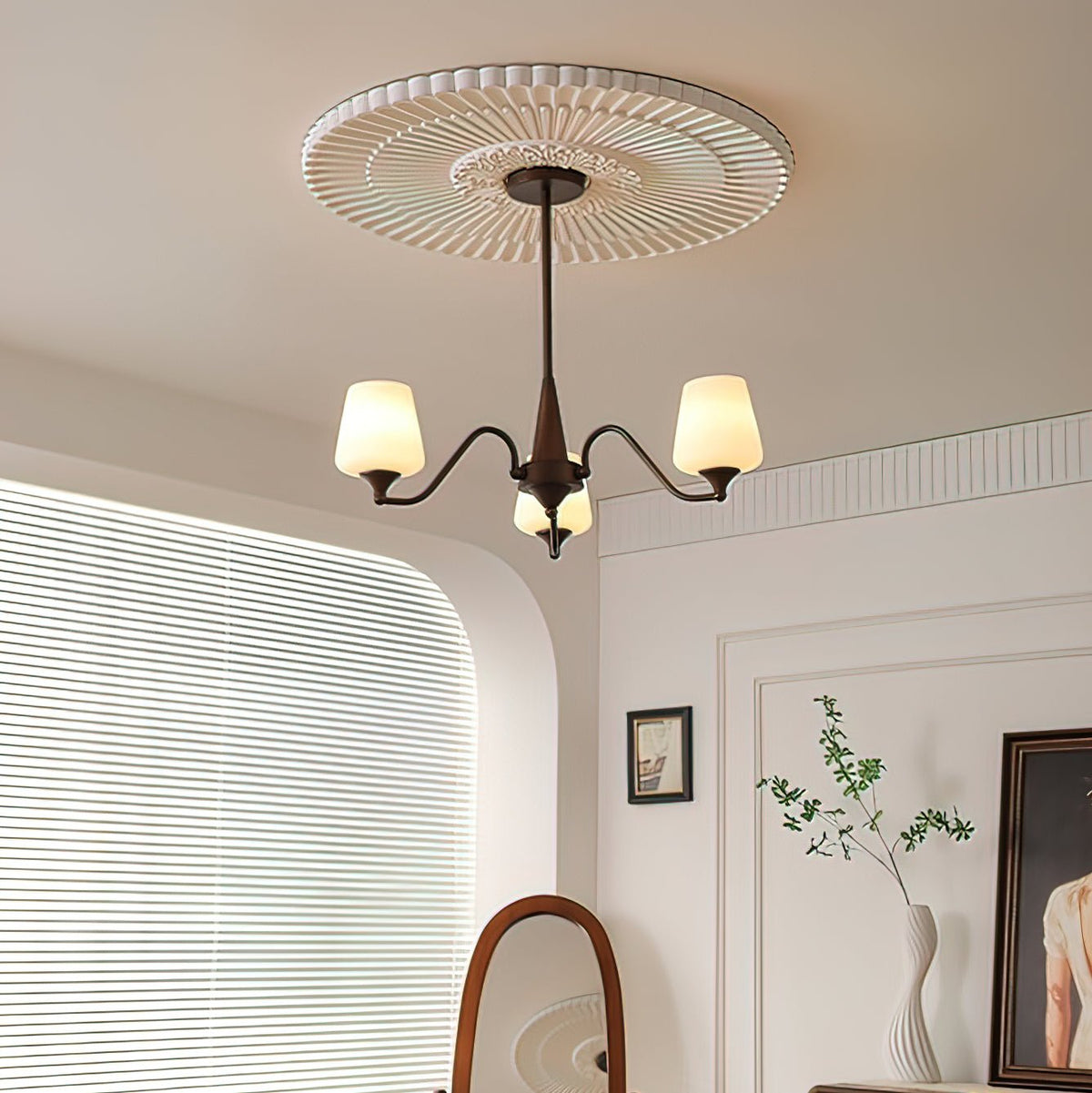 Levetta Lustre Frosted Glass Shades