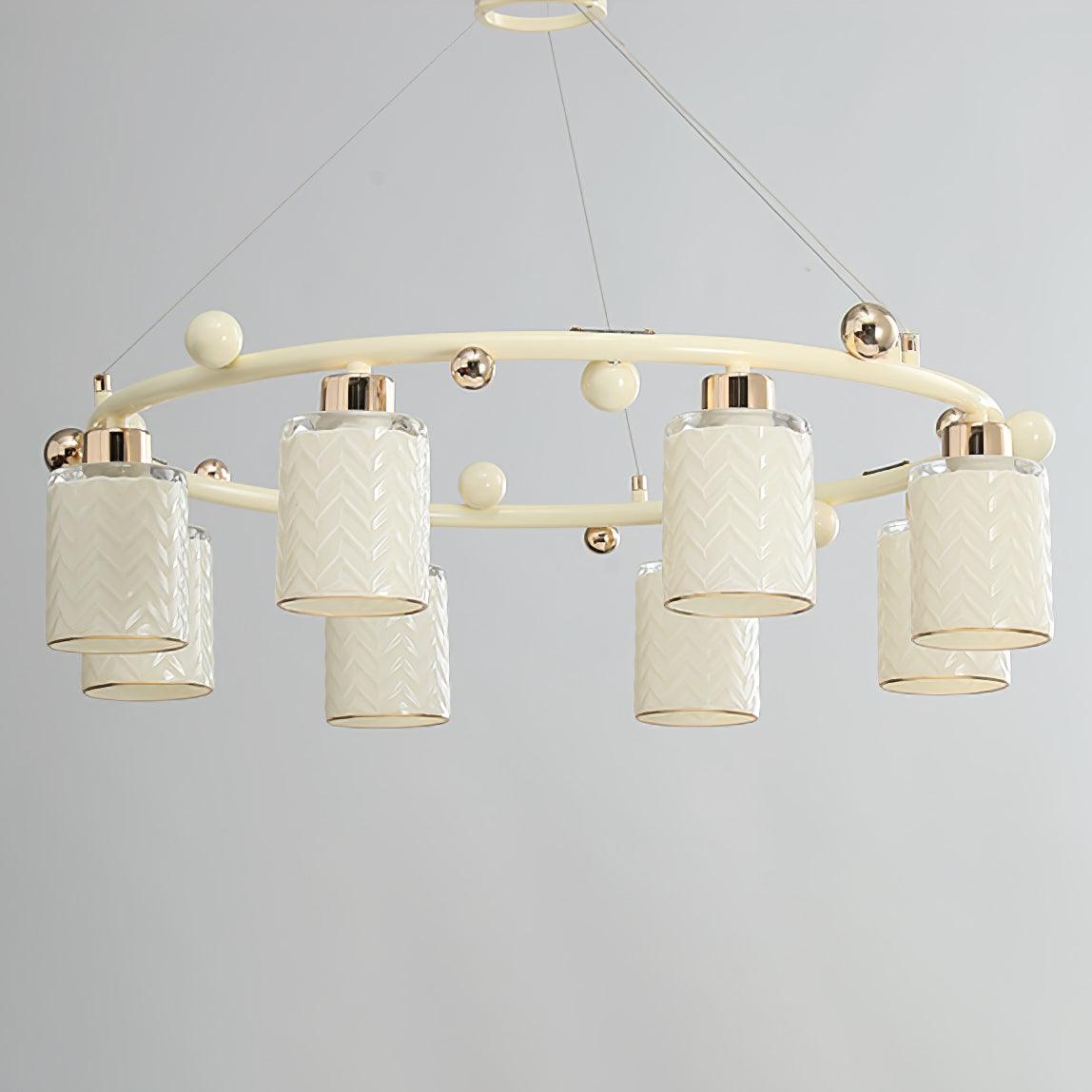 Alsile Style Japandi Verre Lustre