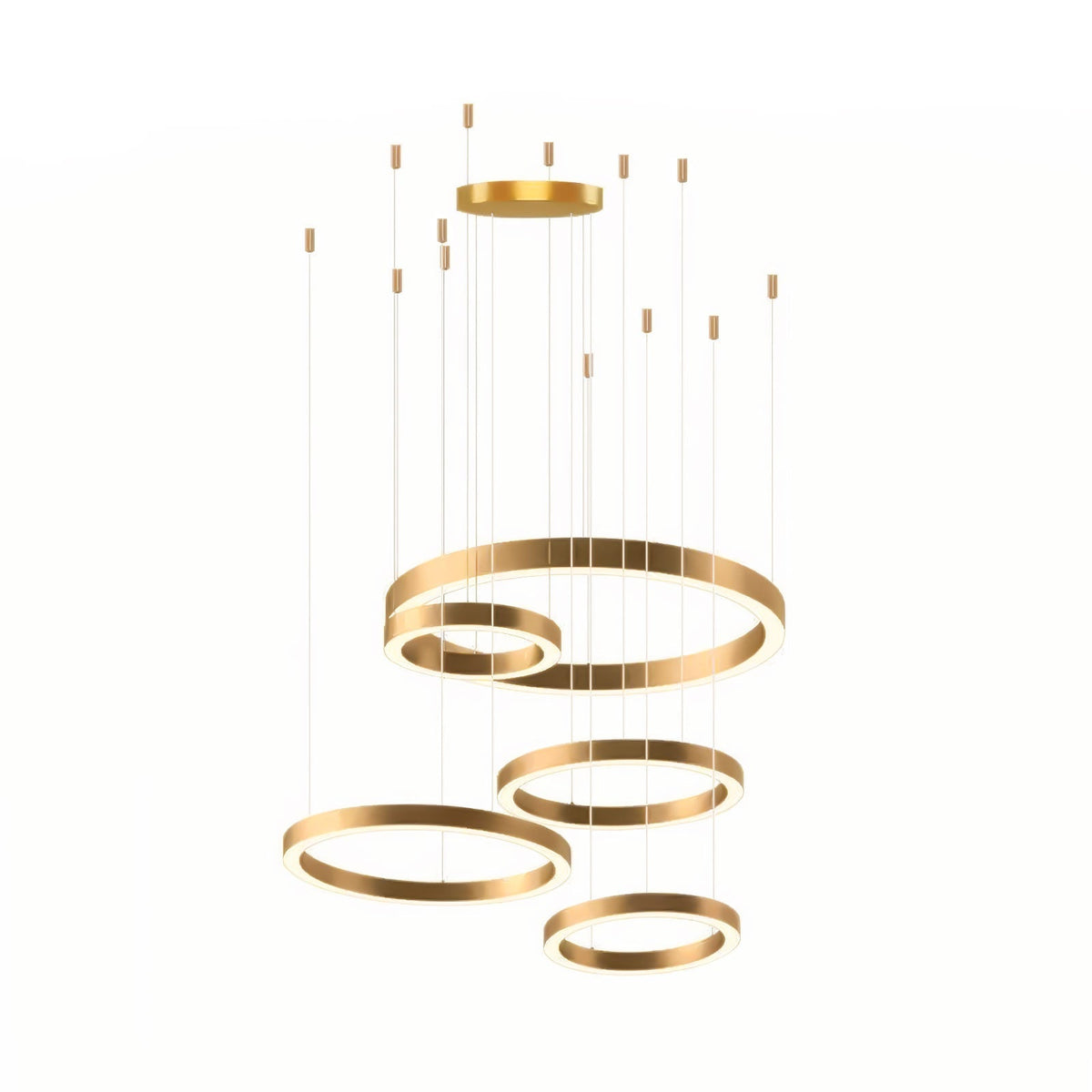Toreon Suspension Dorée Moderne