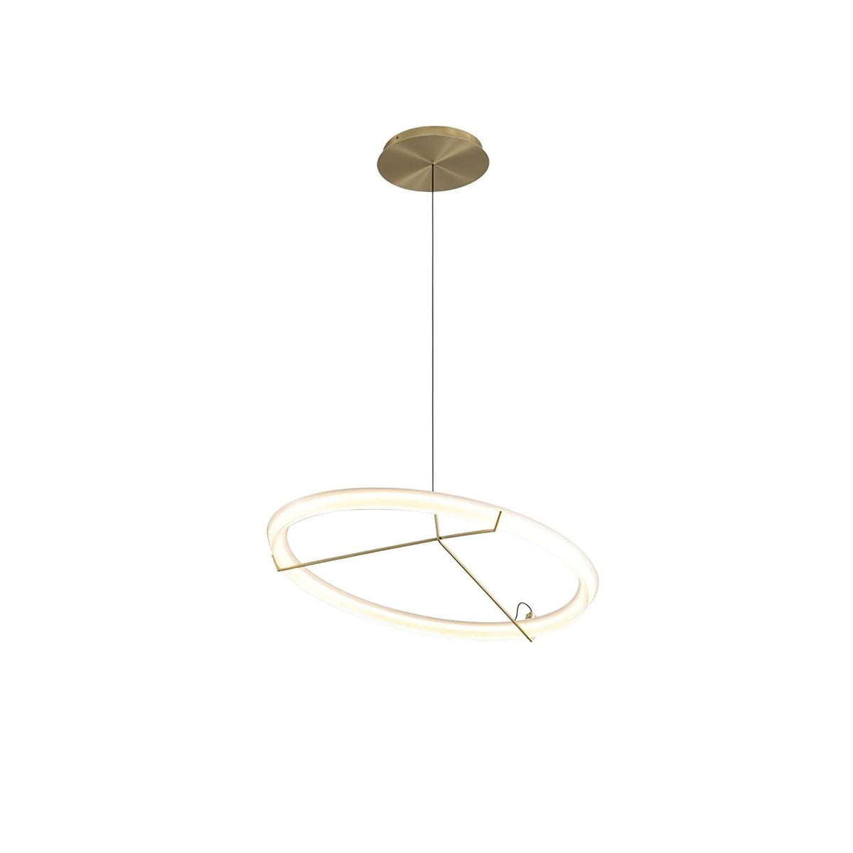 Gavista Lustre Moderne Acier Inoxydable Anneau