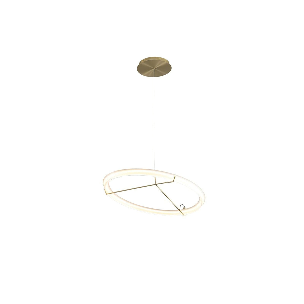 Gavista Lustre Moderne Acier Inoxydable Anneau