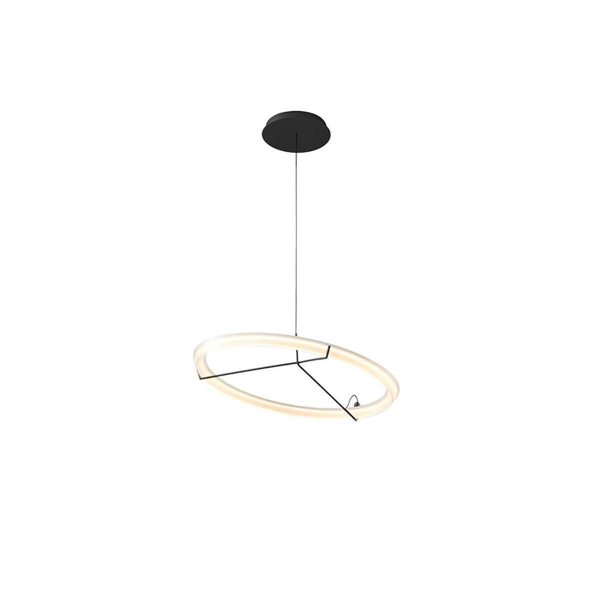 Gavista Lustre Moderne Acier Inoxydable Anneau